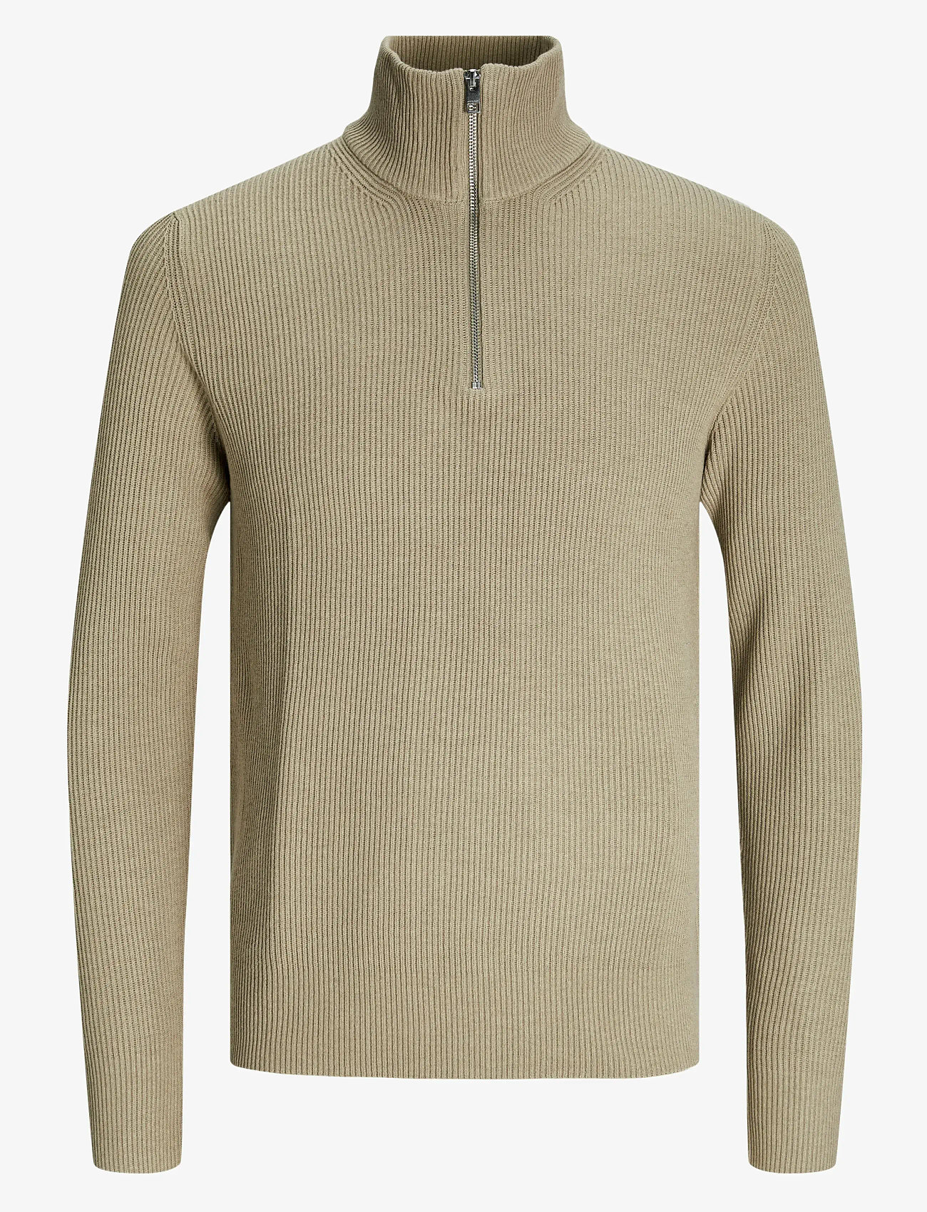 Jack & Jones - JJEPERFECT KNIT HALF ZIP SN - mehed - crockery - 1