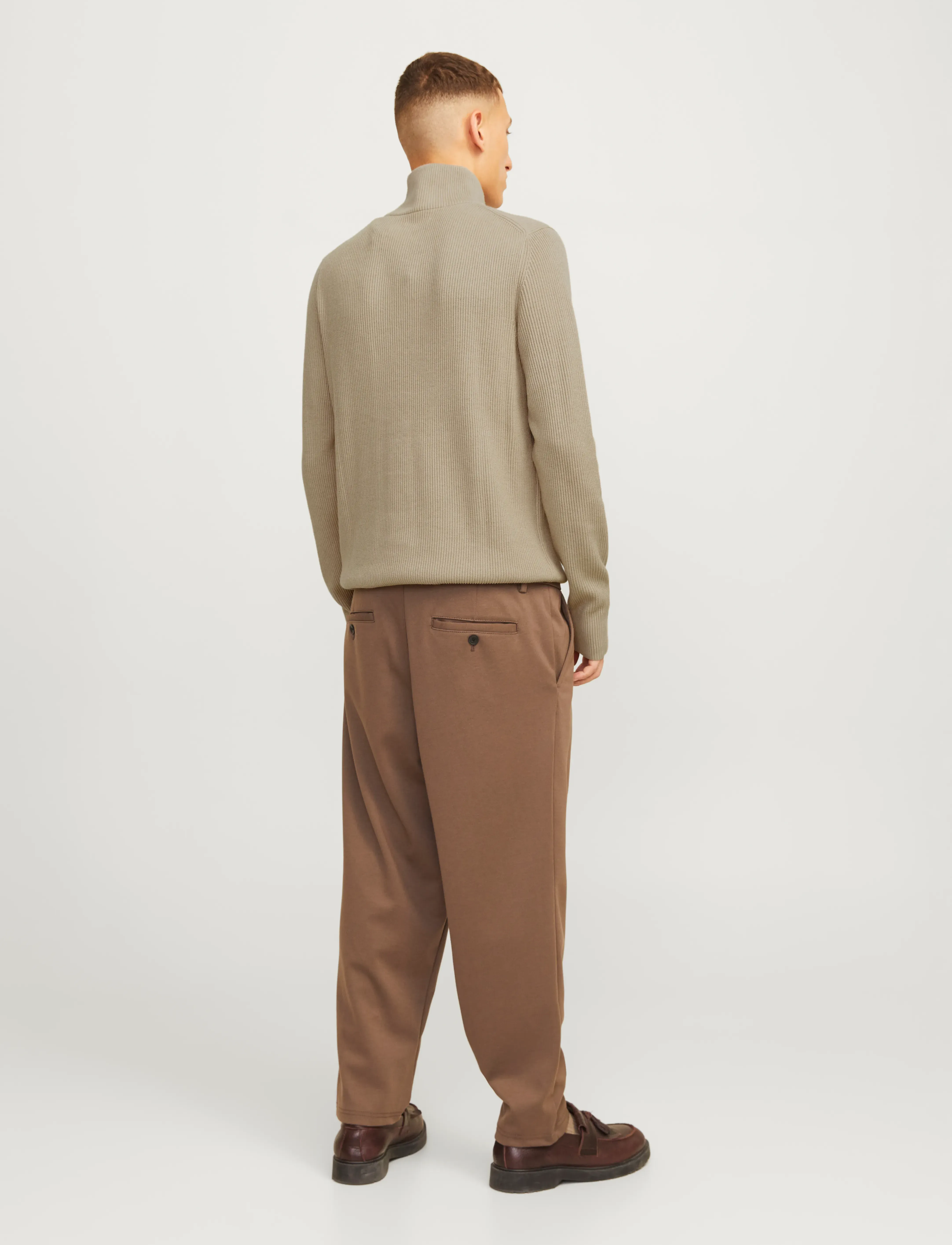 Jack & Jones - JJEPERFECT KNIT HALF ZIP SN - men - crockery - 2