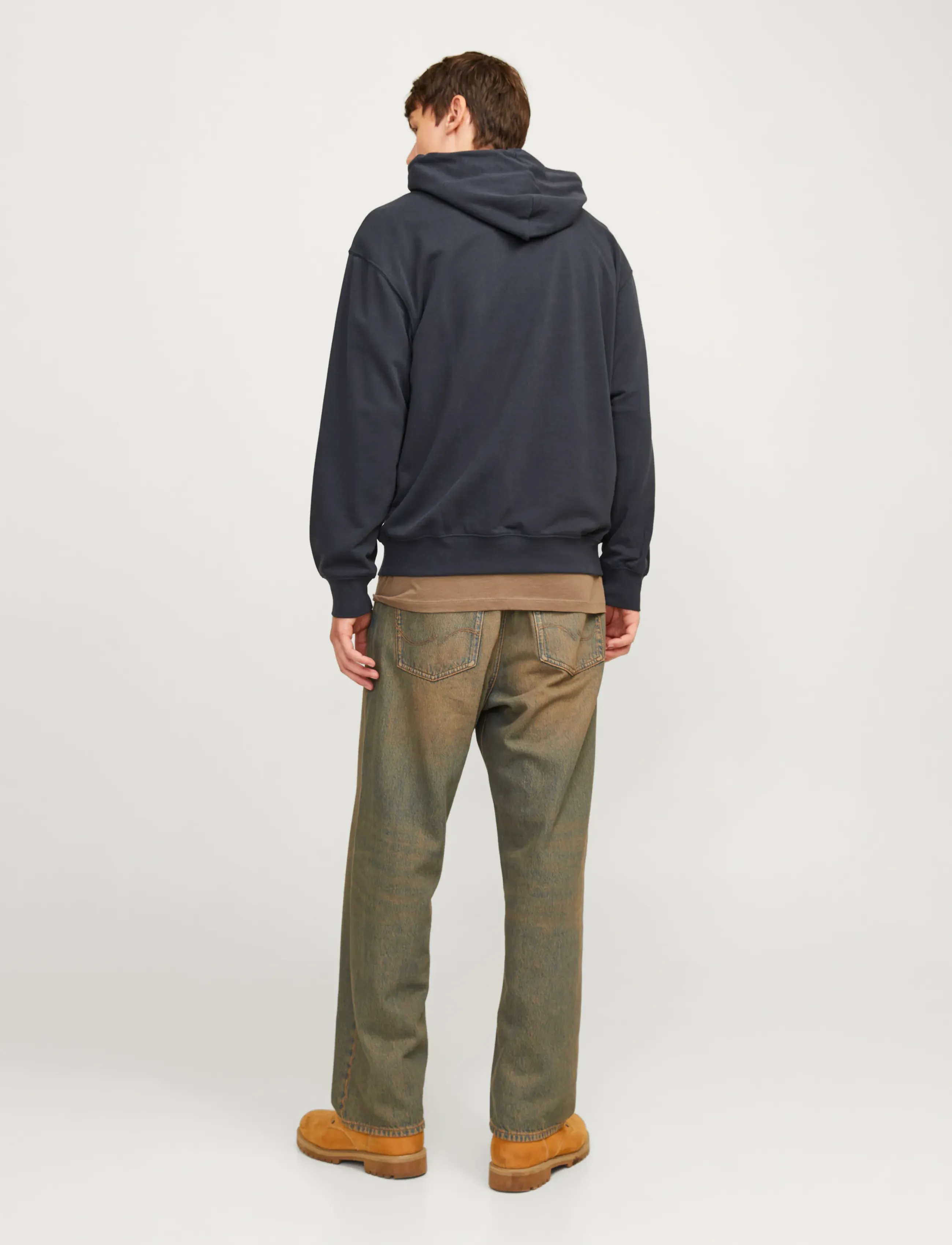 Jack & Jones - JJECHARGE SWEAT HOOD NOOS - kapuutsiga dressipluusid - dark navy - 3