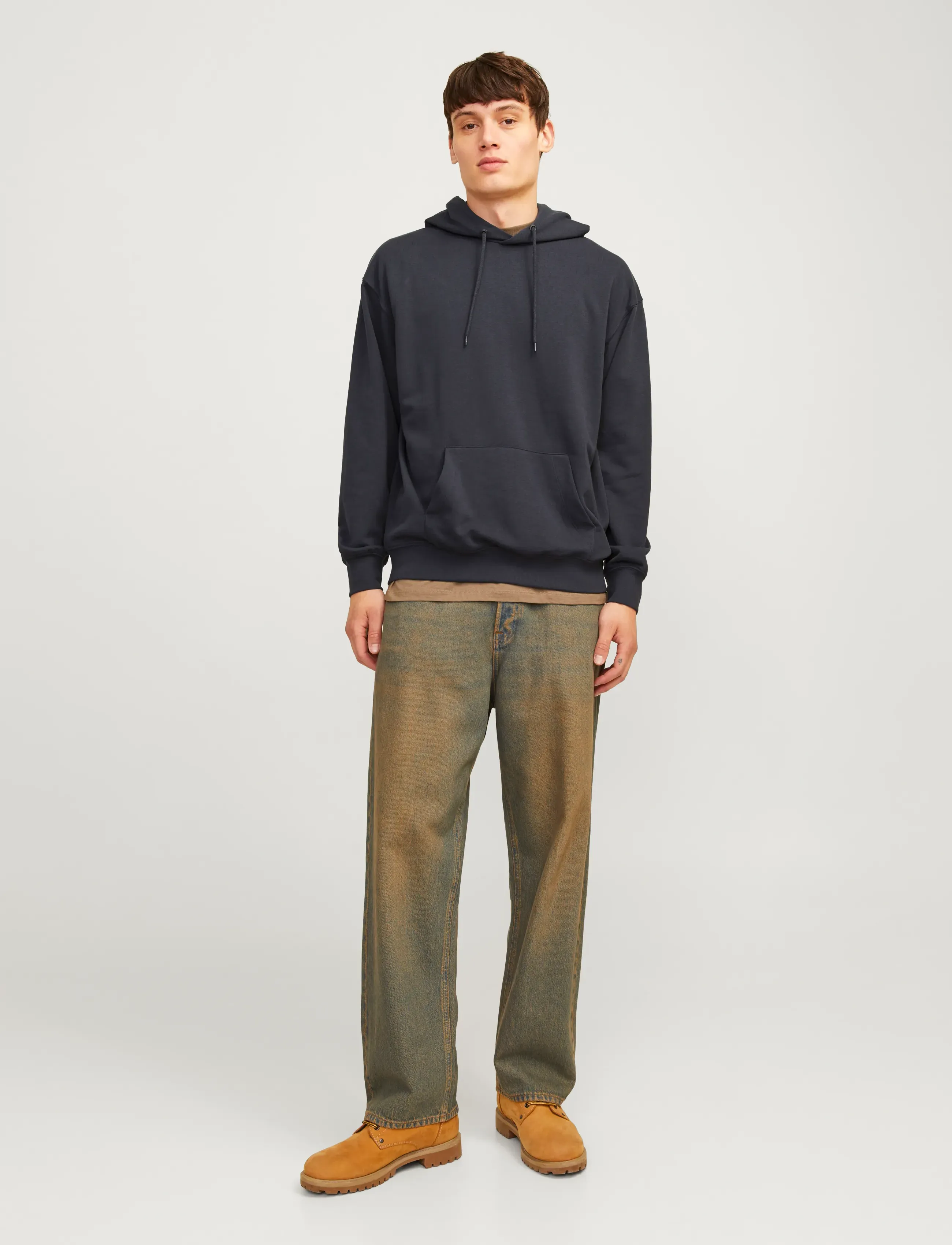 Jack & Jones - JJECHARGE SWEAT HOOD NOOS - kapuutsiga dressipluusid - dark navy - 4