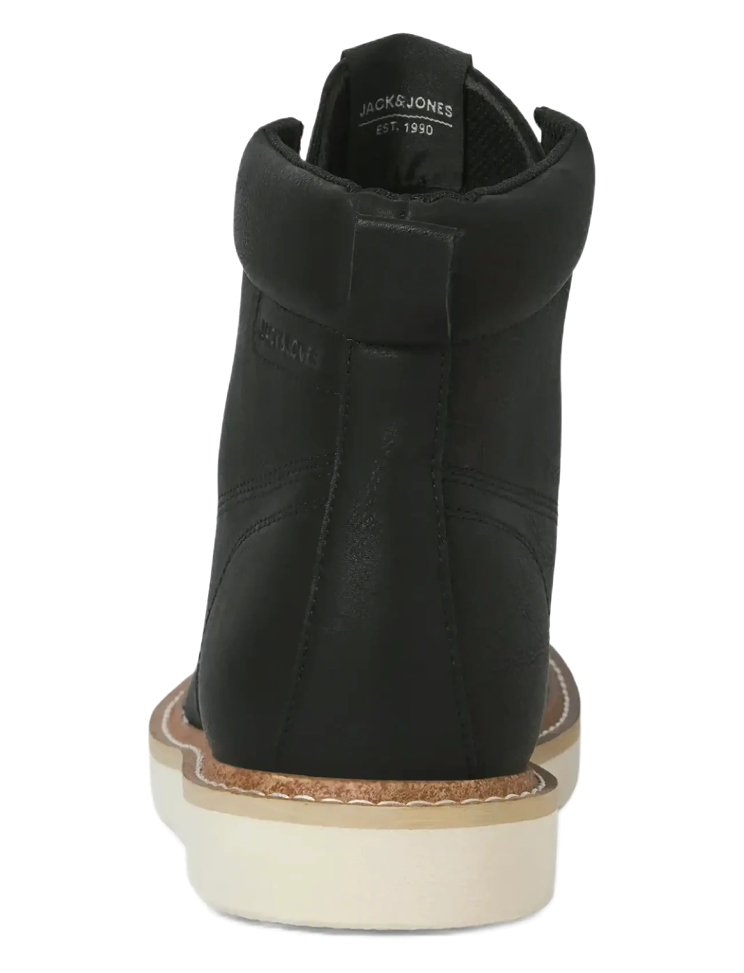 Jack & Jones - JFWARCHWAY PU MOC BOOT - schnürboots - anthracite - 5