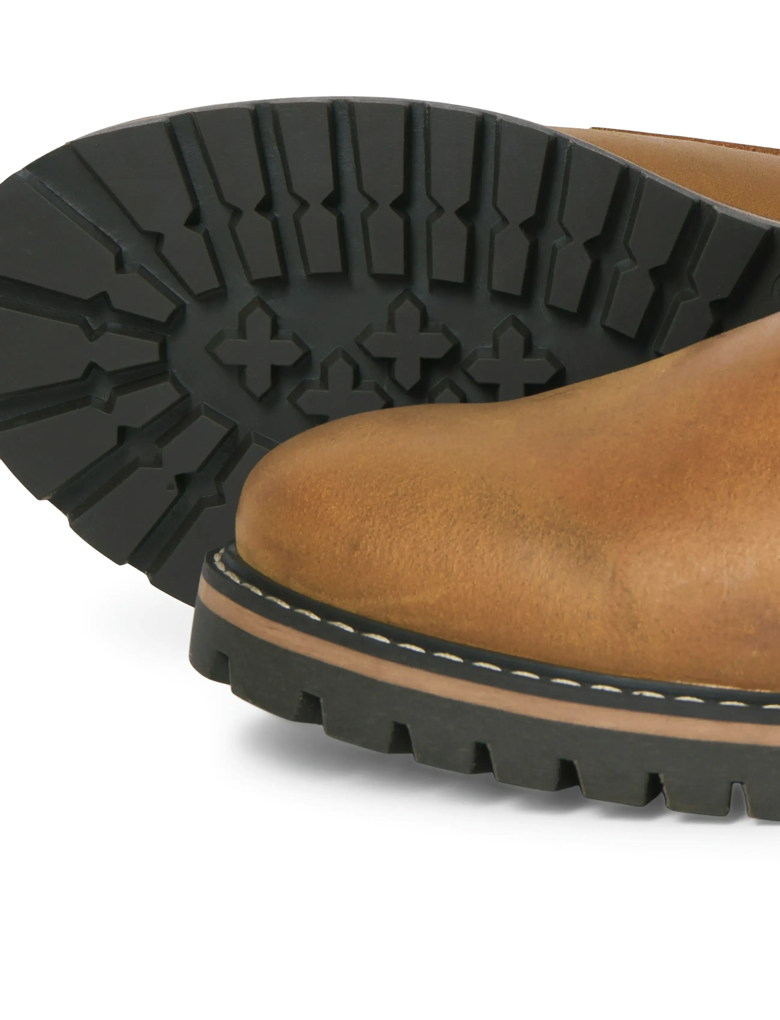 JACK & JONES Jfwqueensway Leather Boot Sn kängor herr – bild 4