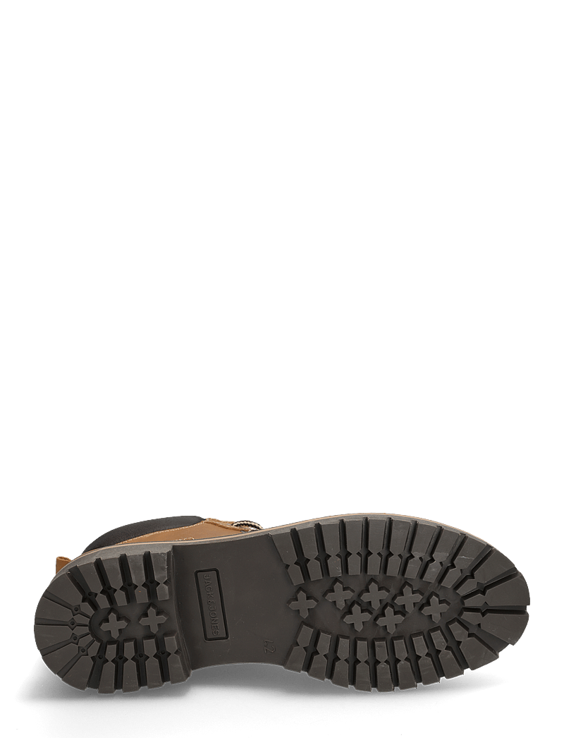 Jack & Jones - JFWQUEENSWAY LEATHER BOOT SN - schnürboots - honey - 5