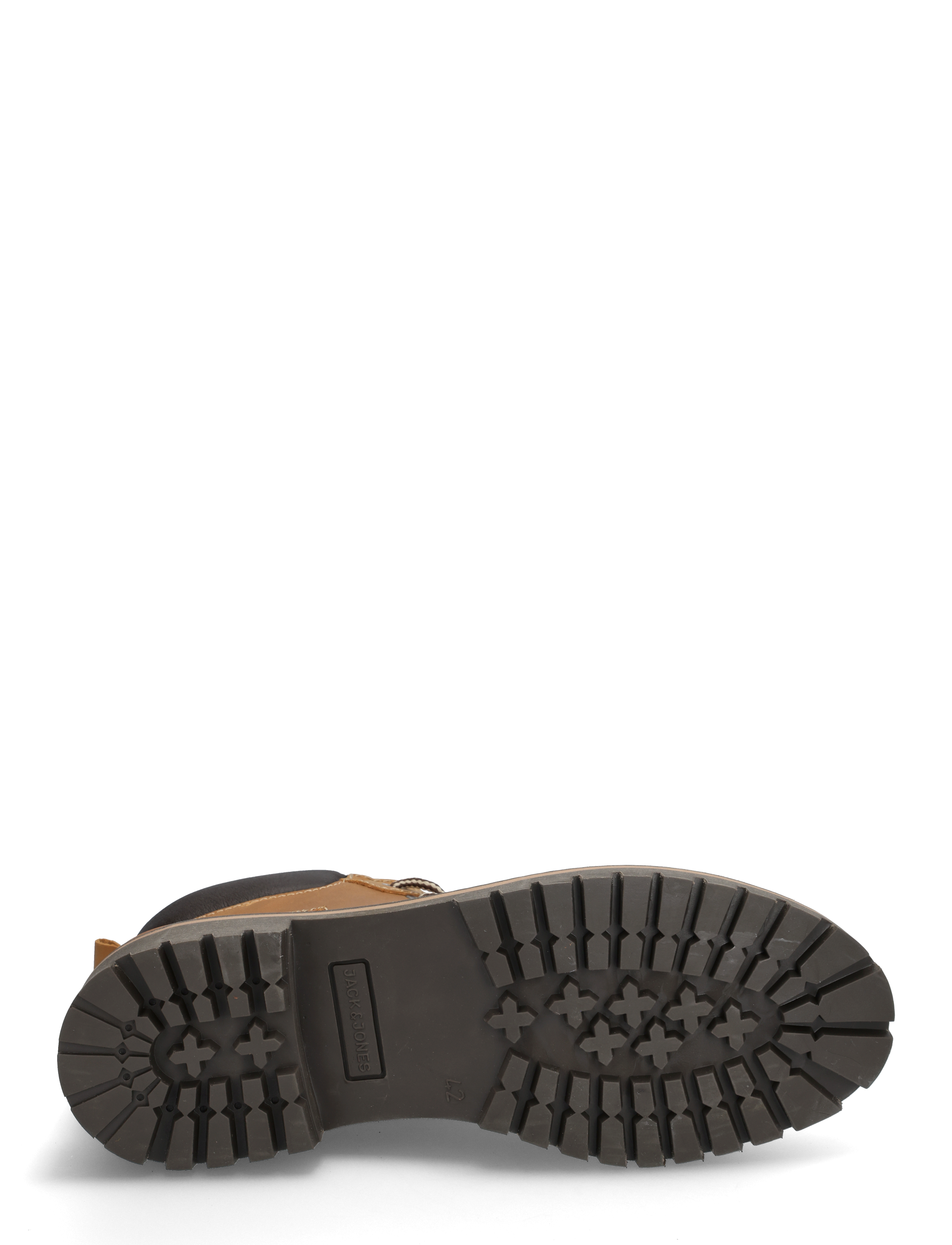 Jack & Jones - JFWQUEENSWAY LEATHER BOOT SN - laced boots - honey - 5