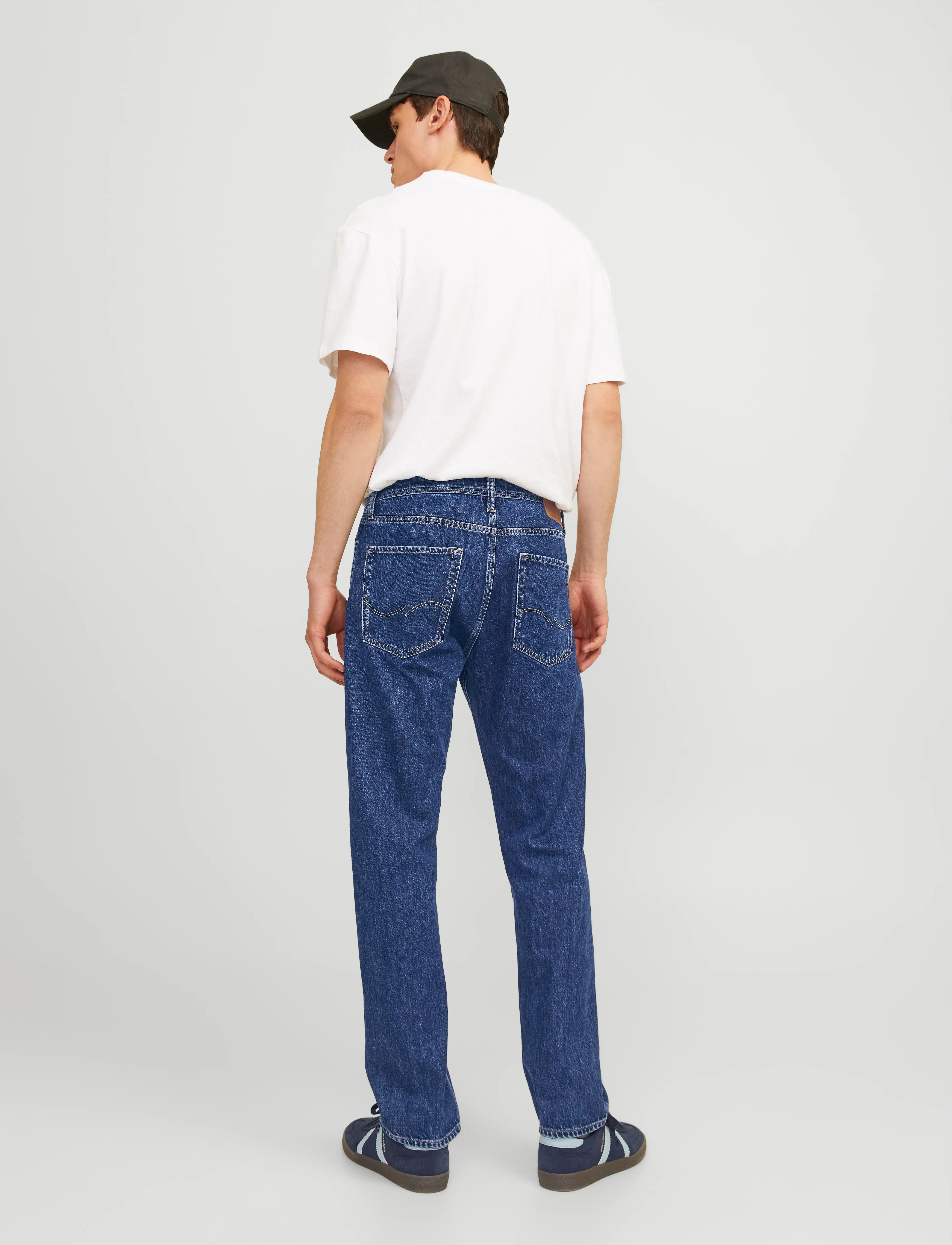 Jack & Jones - JJICHRIS JJORIGINAL AM 483 NOOS - regular jeans - blue denim - 3