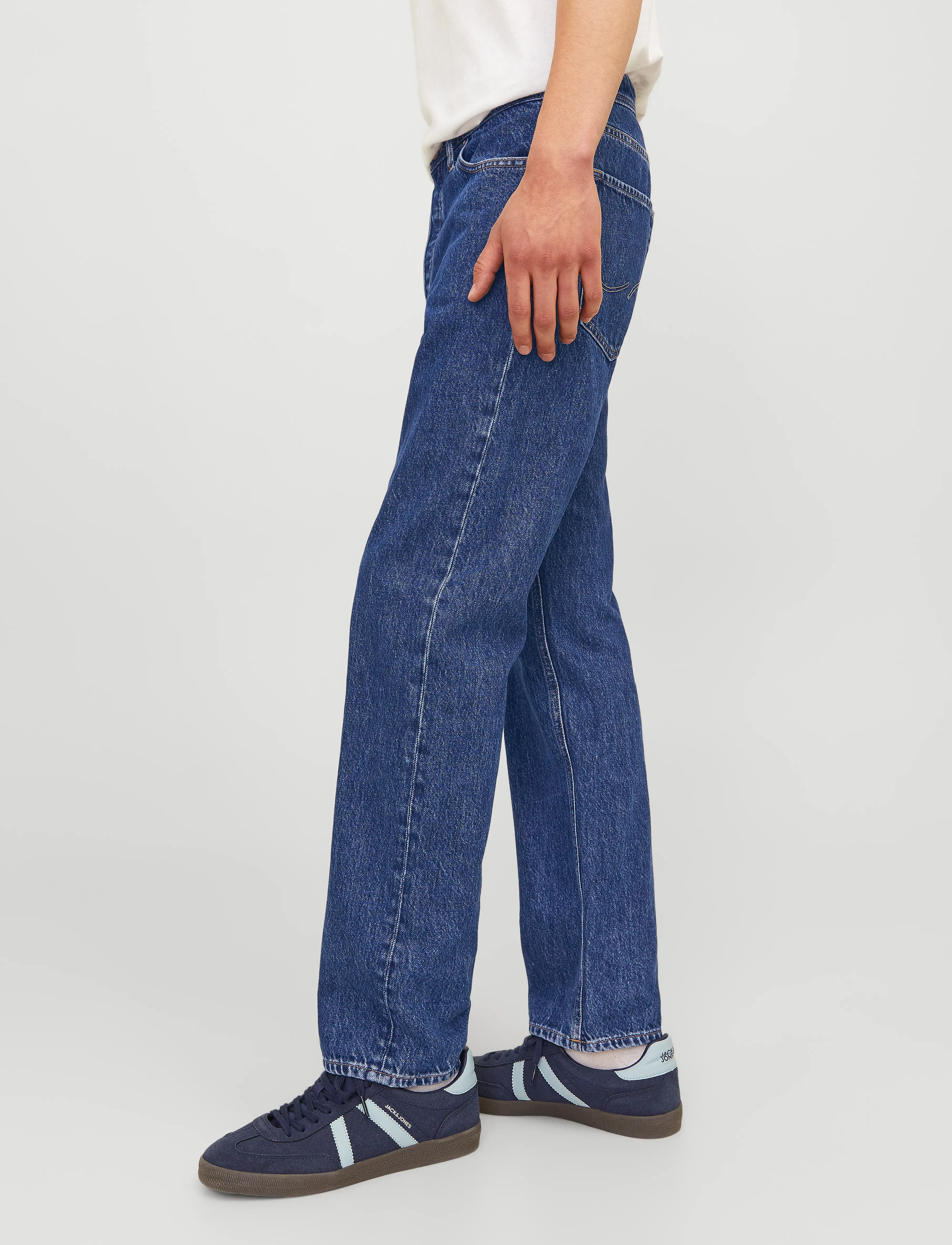 Jack & Jones - JJICHRIS JJORIGINAL AM 483 NOOS - regular jeans - blue denim - 5