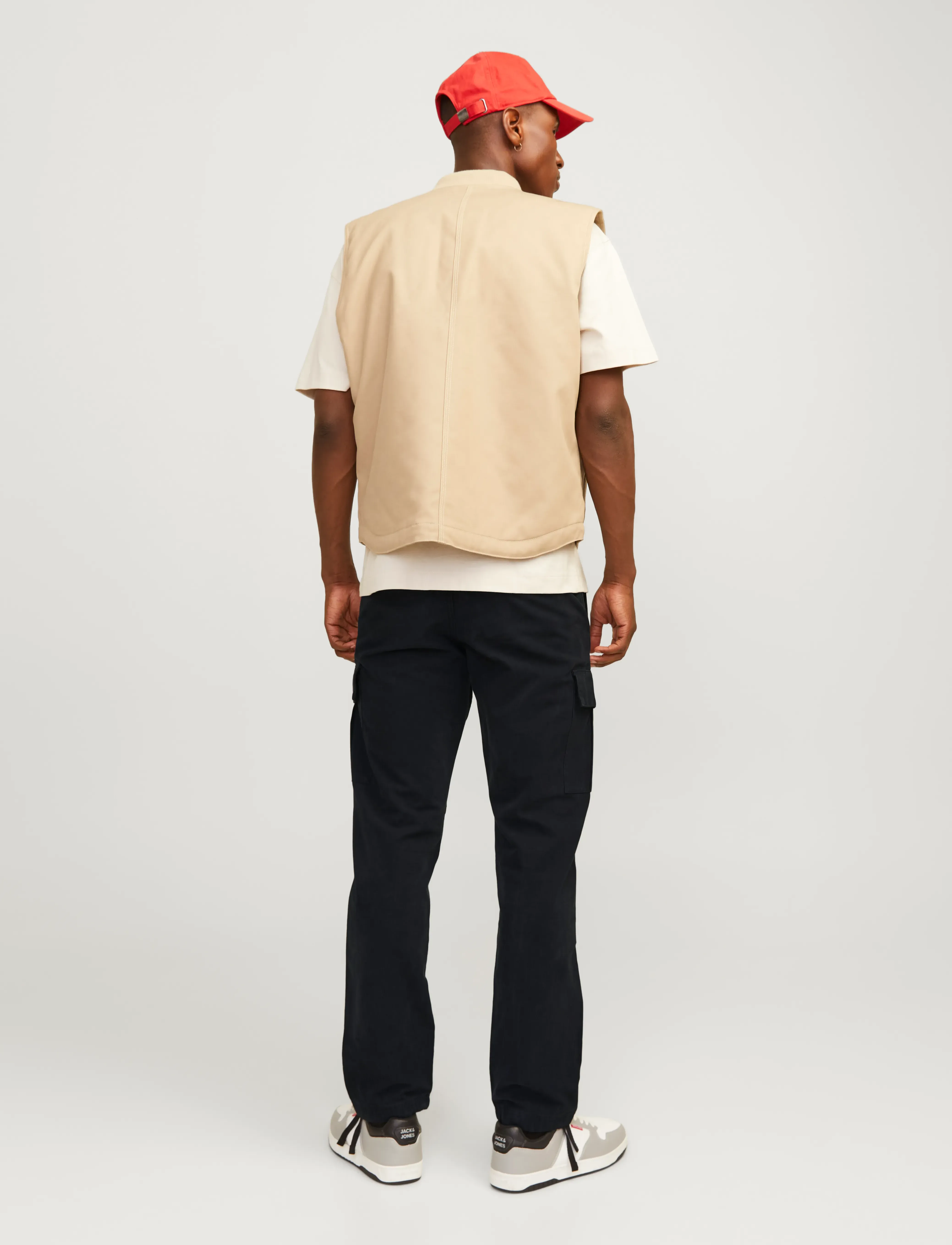 Jack & Jones - JPSTKANE BARKLEY CARGO PANT NOOS - bojówki - black - 3