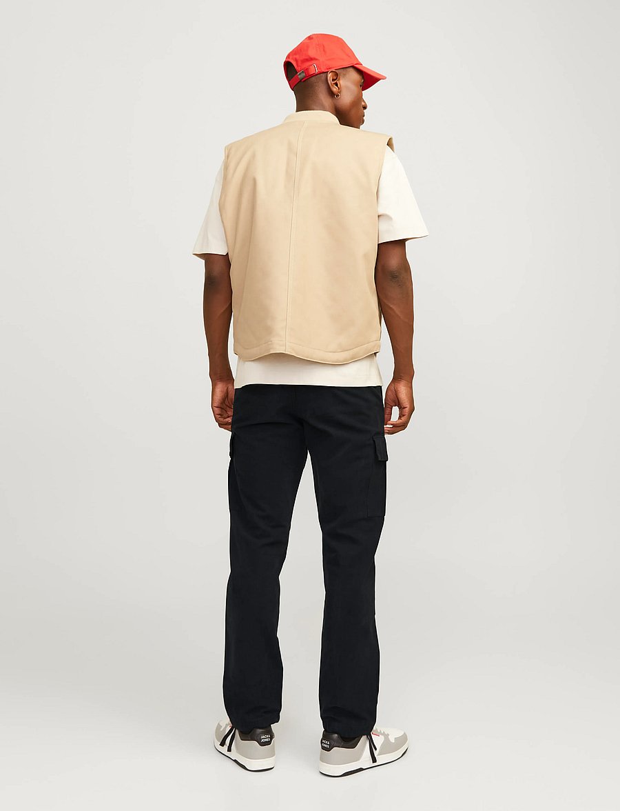 Jack & Jones - JPSTKANE BARKLEY CARGO PANT NOOS - cargohose - black - 3