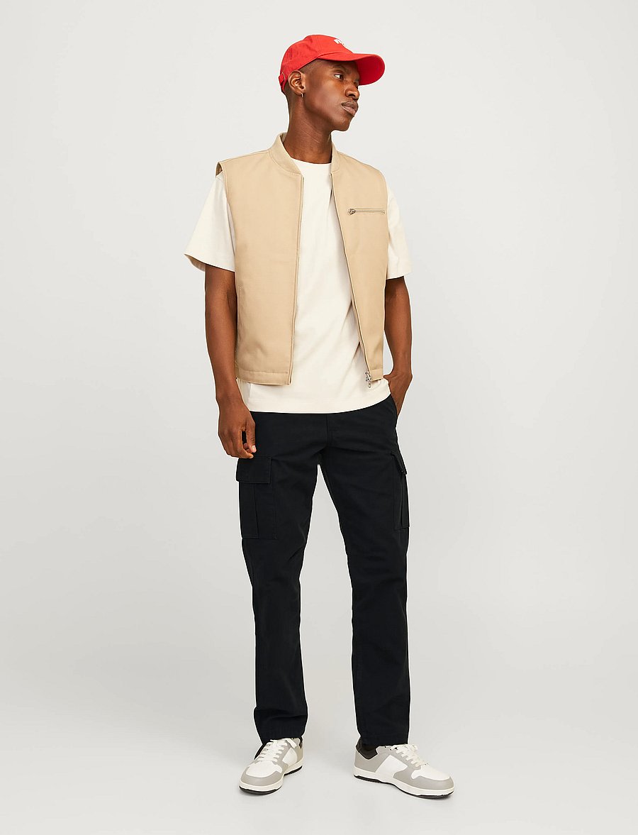Jack & Jones - JPSTKANE BARKLEY CARGO PANT NOOS - cargohose - black - 5
