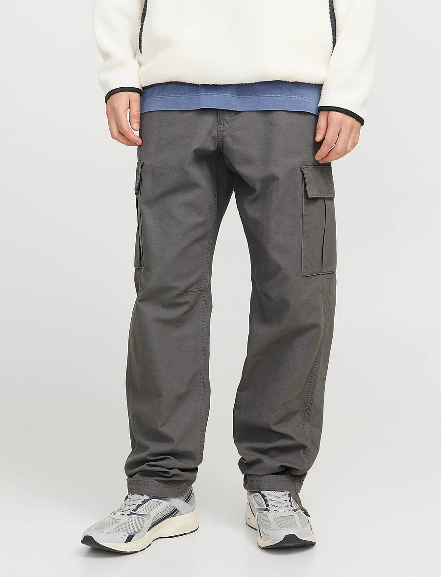Jack & Jones - JPSTKANE BARKLEY CARGO PANT NOOS - cargohose - castlerock - 0