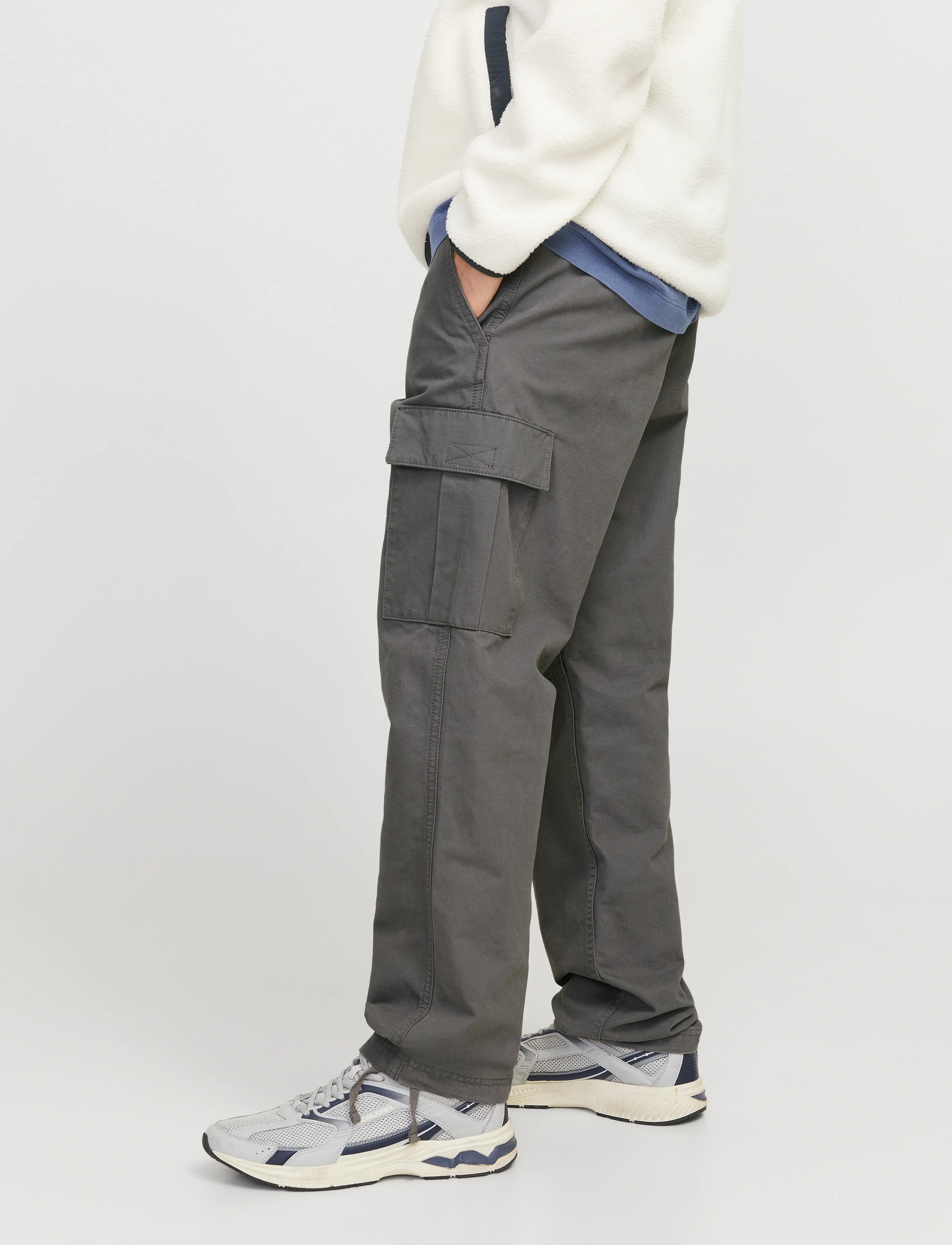 Jack & Jones - JPSTKANE BARKLEY CARGO PANT NOOS - cargobukser - castlerock - 4