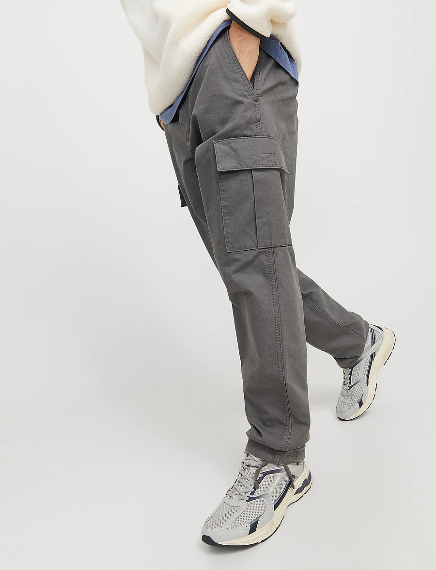 Jack & Jones - JPSTKANE BARKLEY CARGO PANT NOOS - cargohose - castlerock - 5