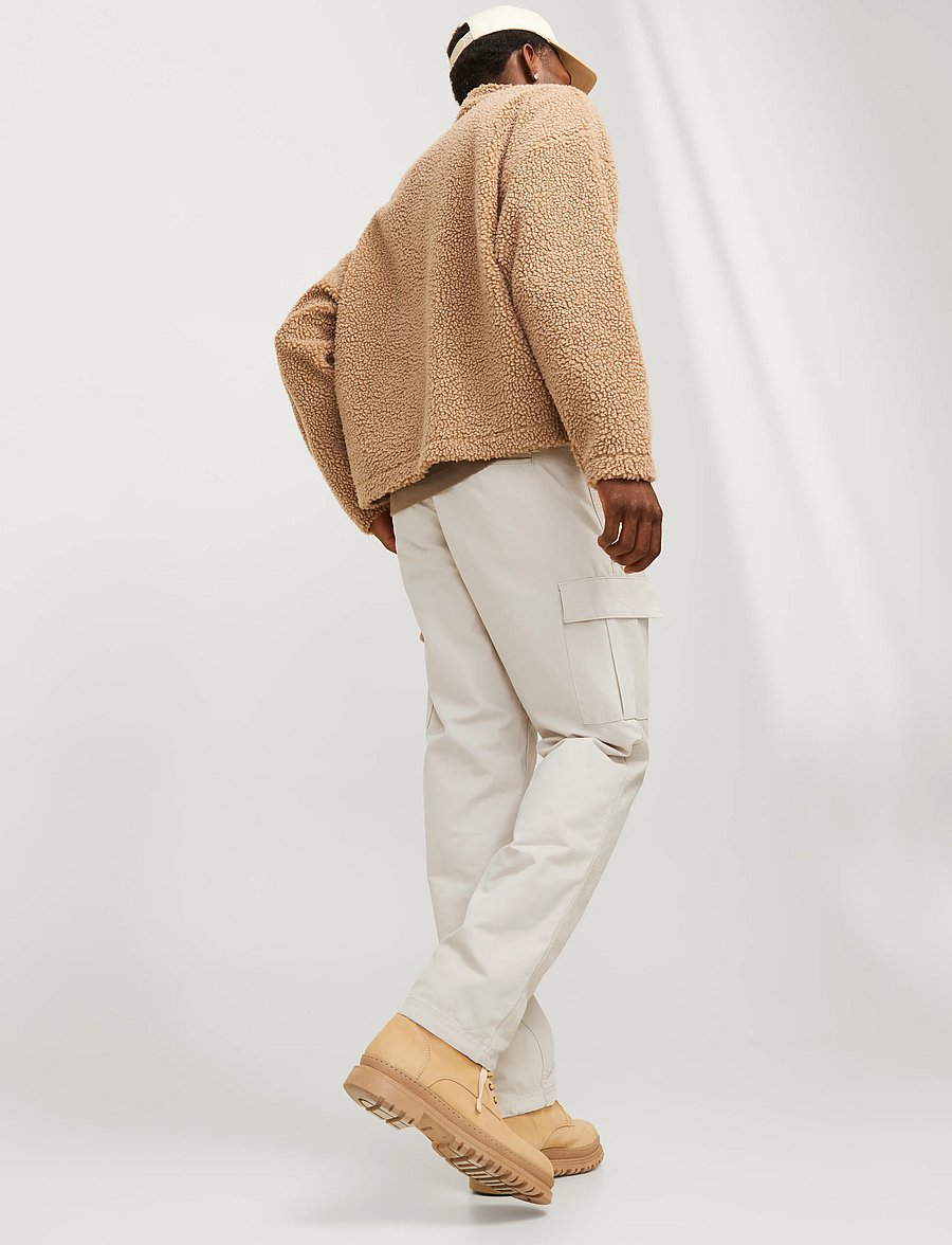 Jack & Jones - JPSTKANE BARKLEY CARGO PANT NOOS - cargohose - moonbeam - 4
