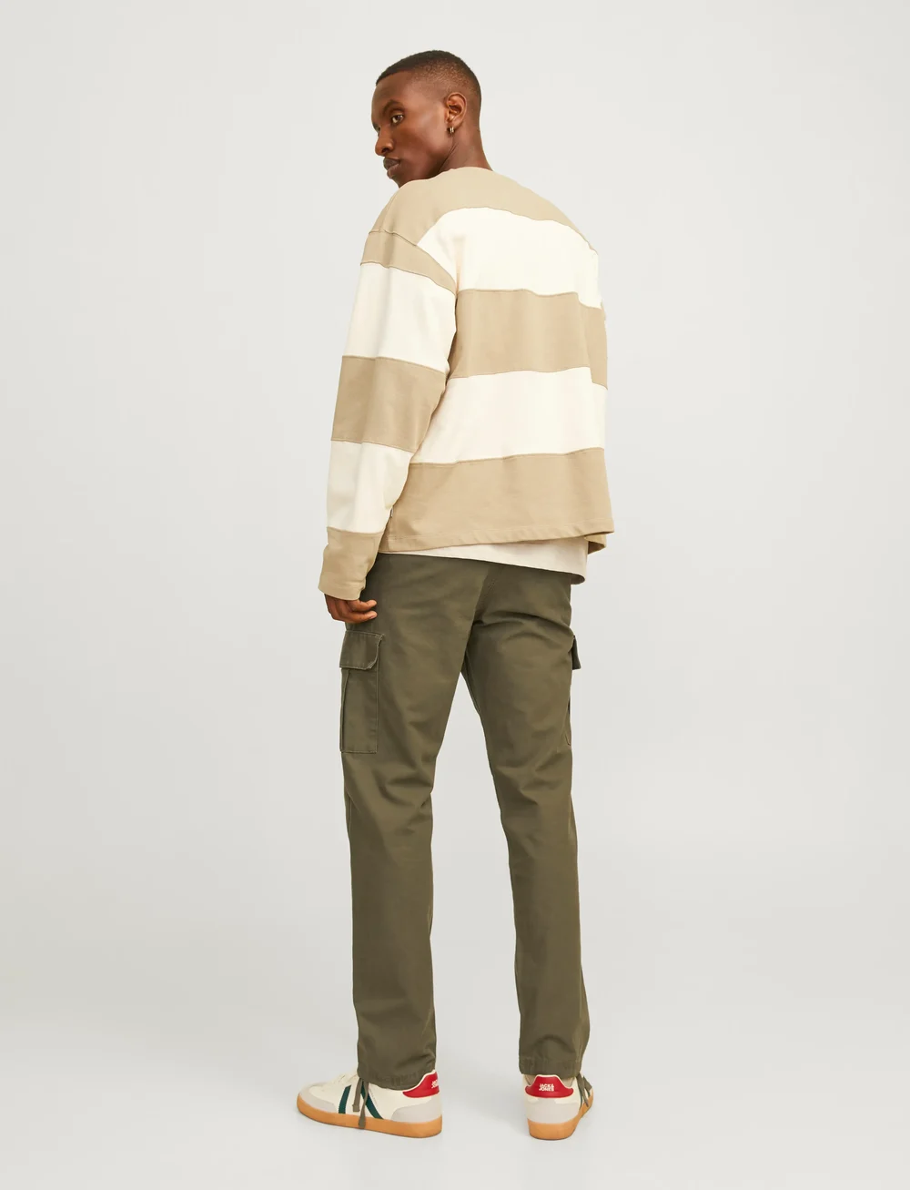 Jack & Jones - JPSTKANE BARKLEY CARGO PANT NOOS - cargobyxor - olive night - 3