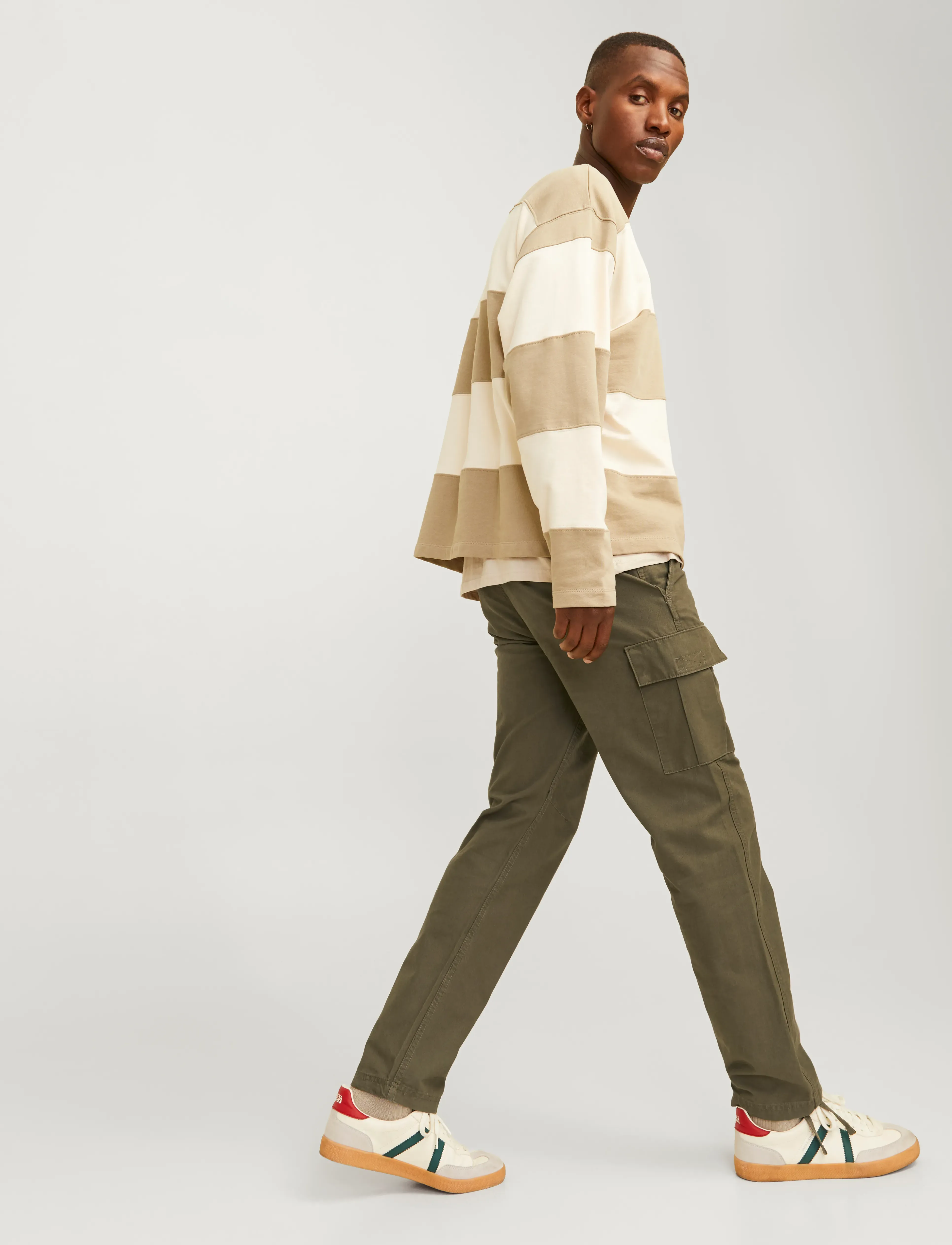Jack & Jones - JPSTKANE BARKLEY CARGO PANT NOOS - cargohose - olive night - 5