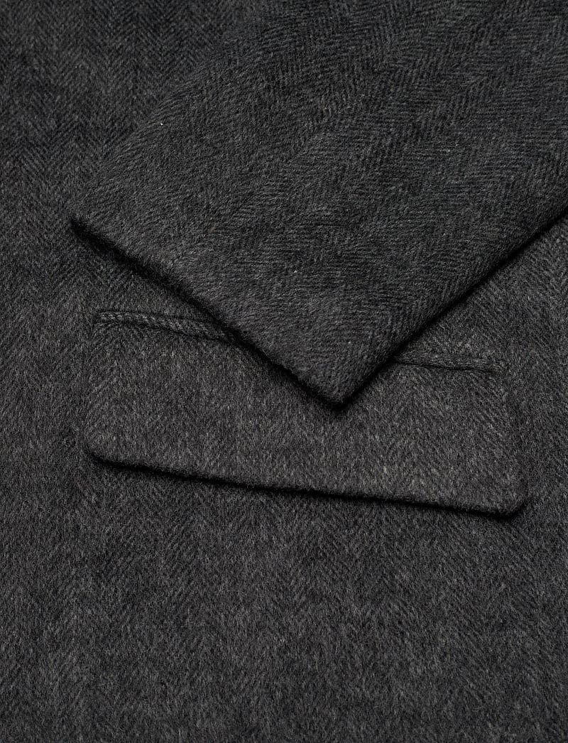 Jack & Jones - JJHAYS WOOL BLEND COAT - talvejoped - dark grey melange - 3