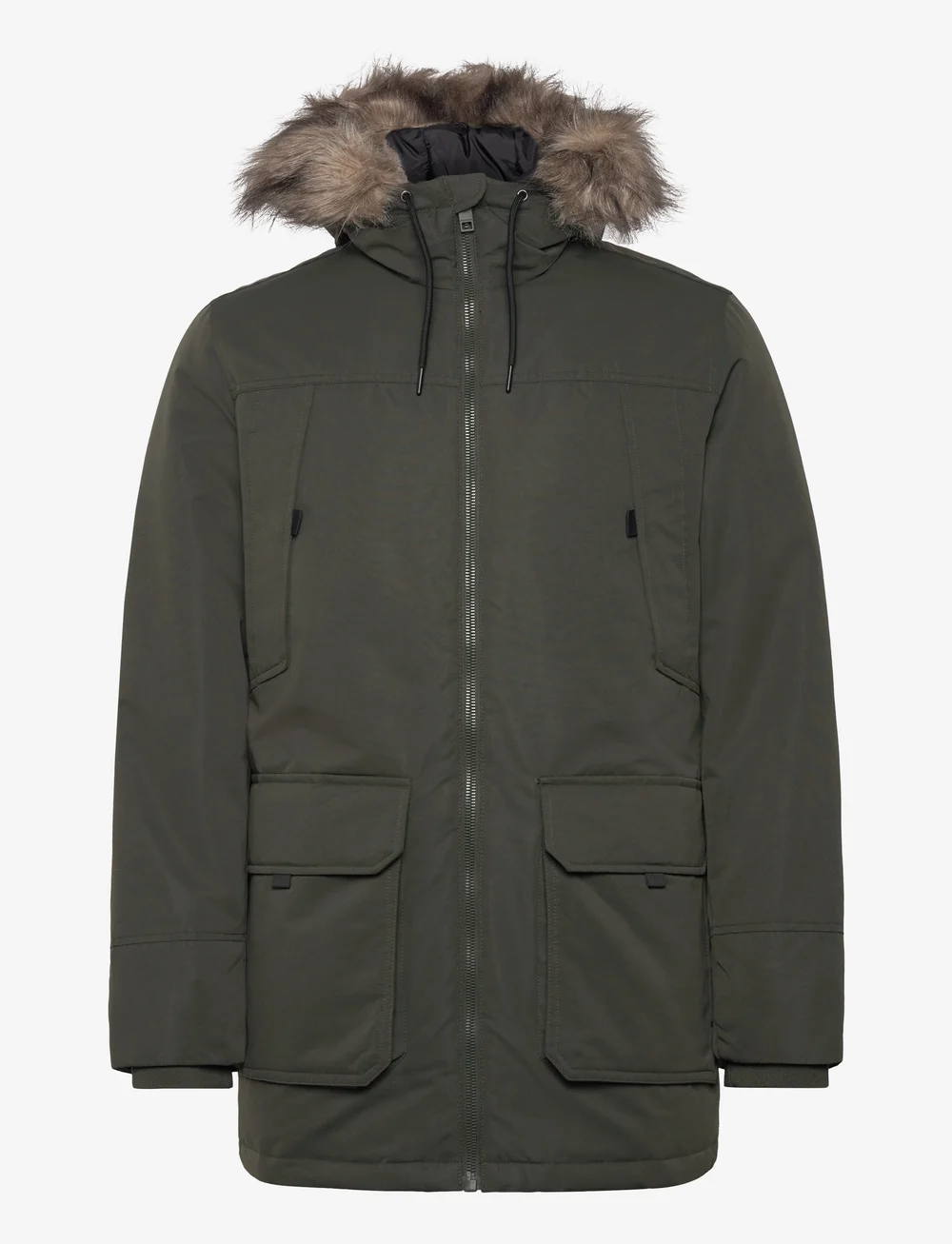 Jack Jones Jjeconstruct Faux Fur Parka Sn 59.99 Buy Parkas from Jack Jones online at Boozt . Fast delivery and easy returns