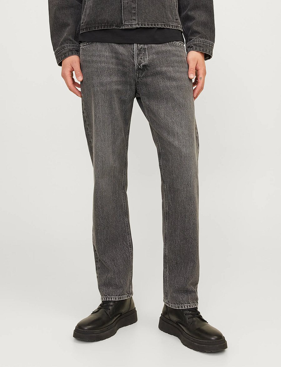 Jack & Jones - JJICHRIS JJORIGINAL SBD 444 NOOS - loose jeans - black denim - 0