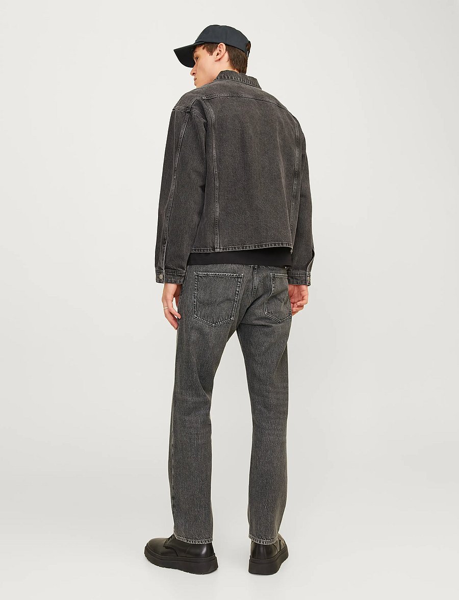 Jack & Jones - JJICHRIS JJORIGINAL SBD 444 NOOS - loose jeans - black denim - 3