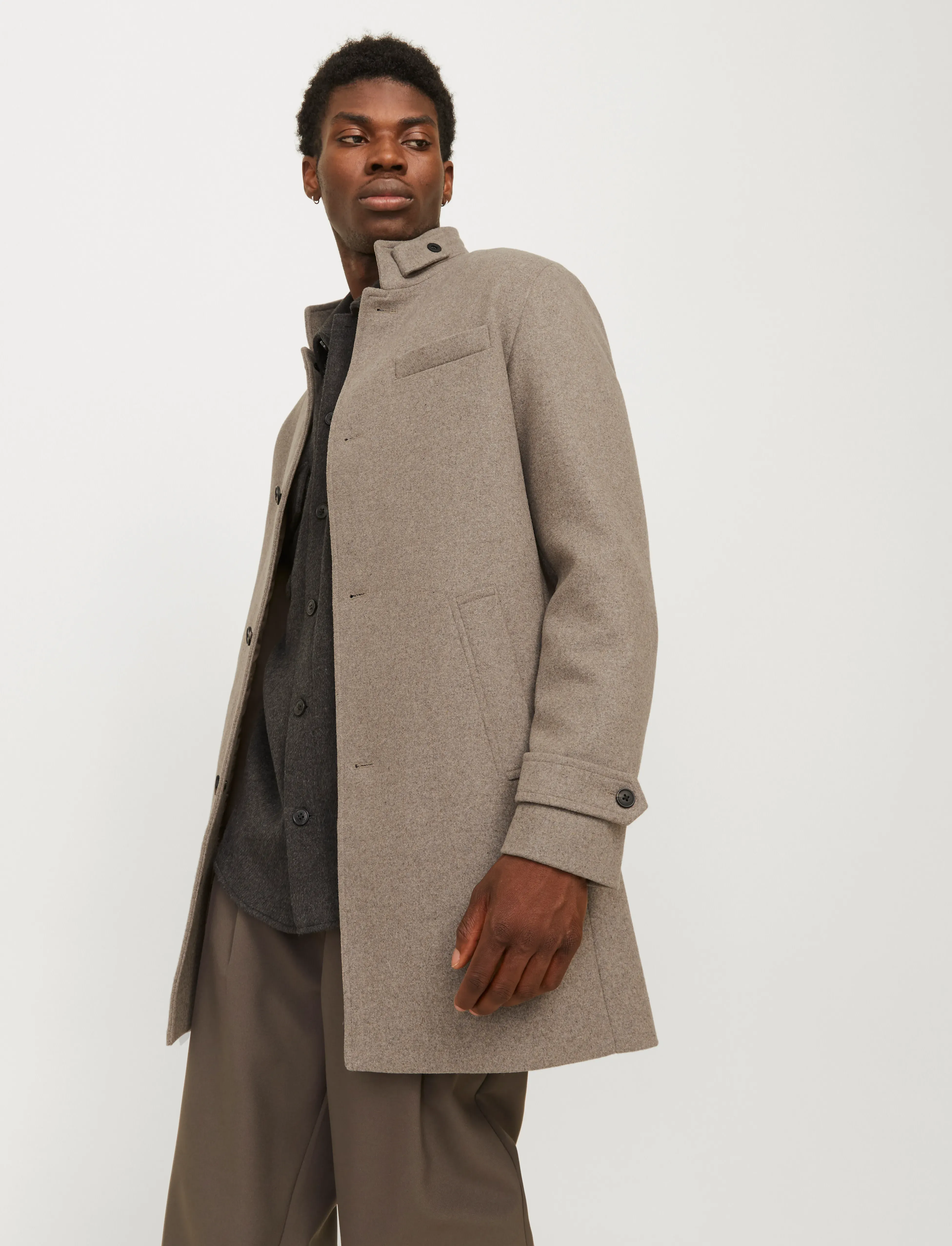 JACK & JONES Jjemelton Wool Blend Coat Sn kappor & rockar herr – bild 6