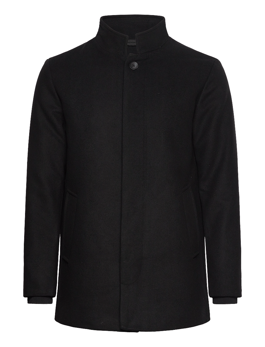 Jack & Jones - JJEHARRISON WOOL BLEND JACKET SN - jacken - black - 3