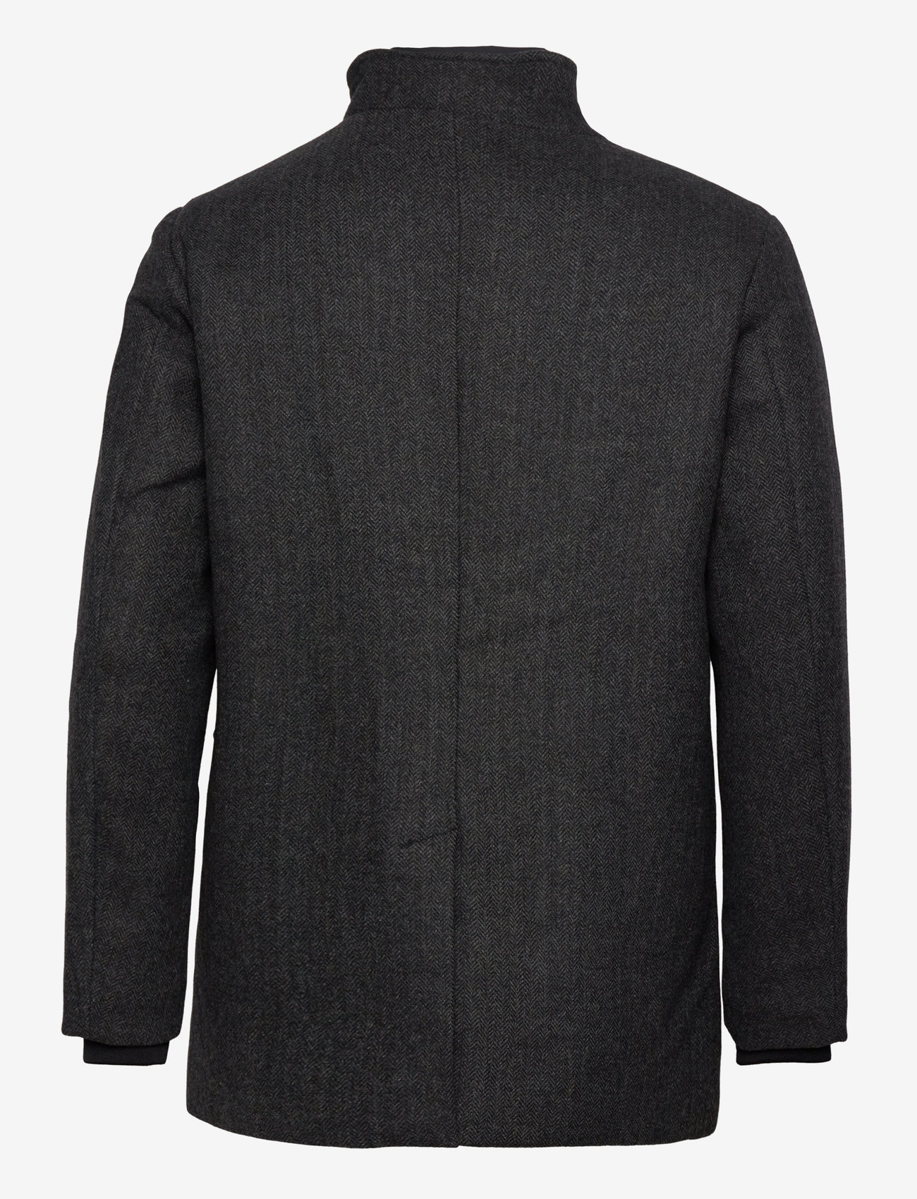 Jack & Jones - JJEHARRISON WOOL BLEND JACKET SN - herbstjacken - dark grey melange - 1