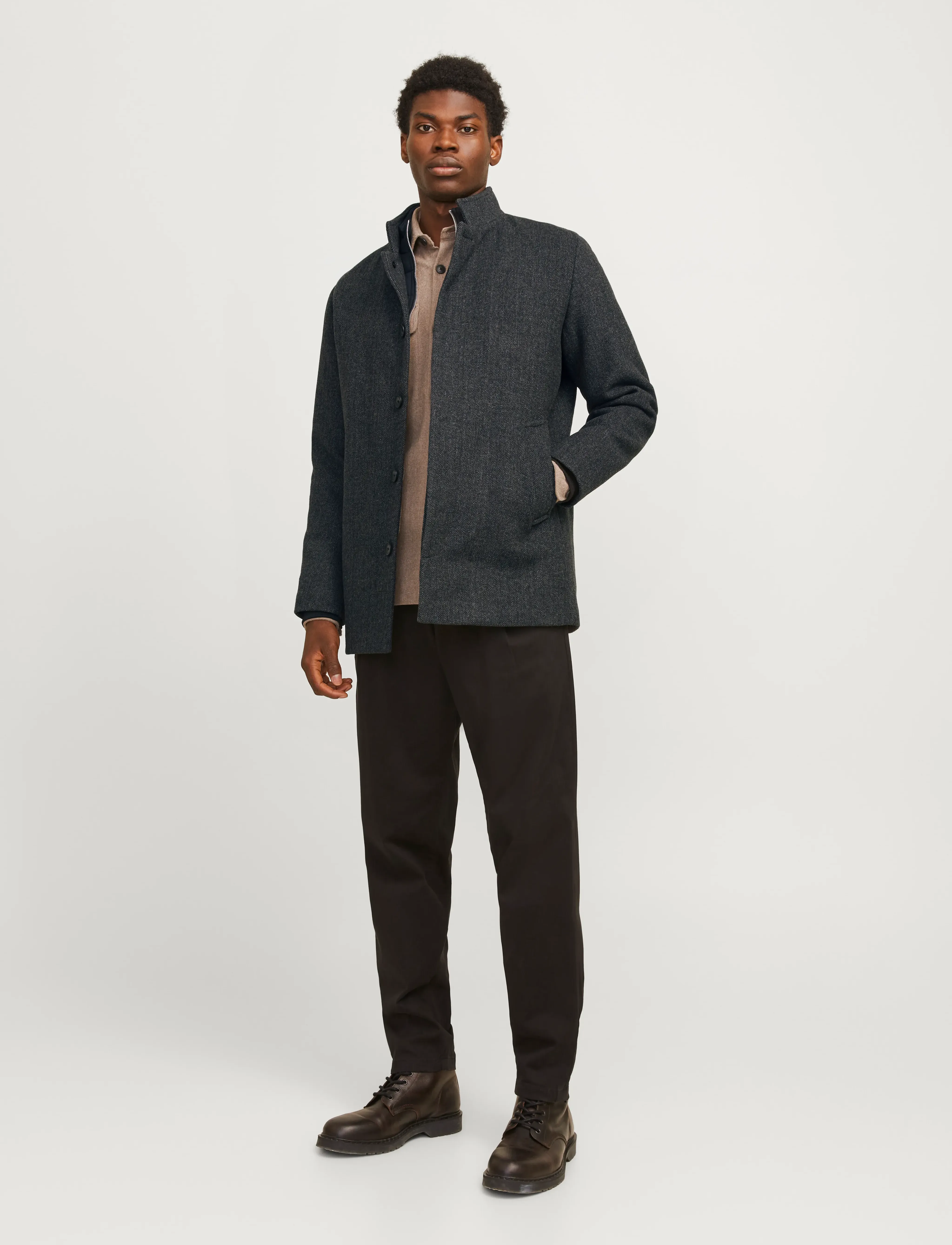 Jjeharrison Wool Blend Jacket Sn 5