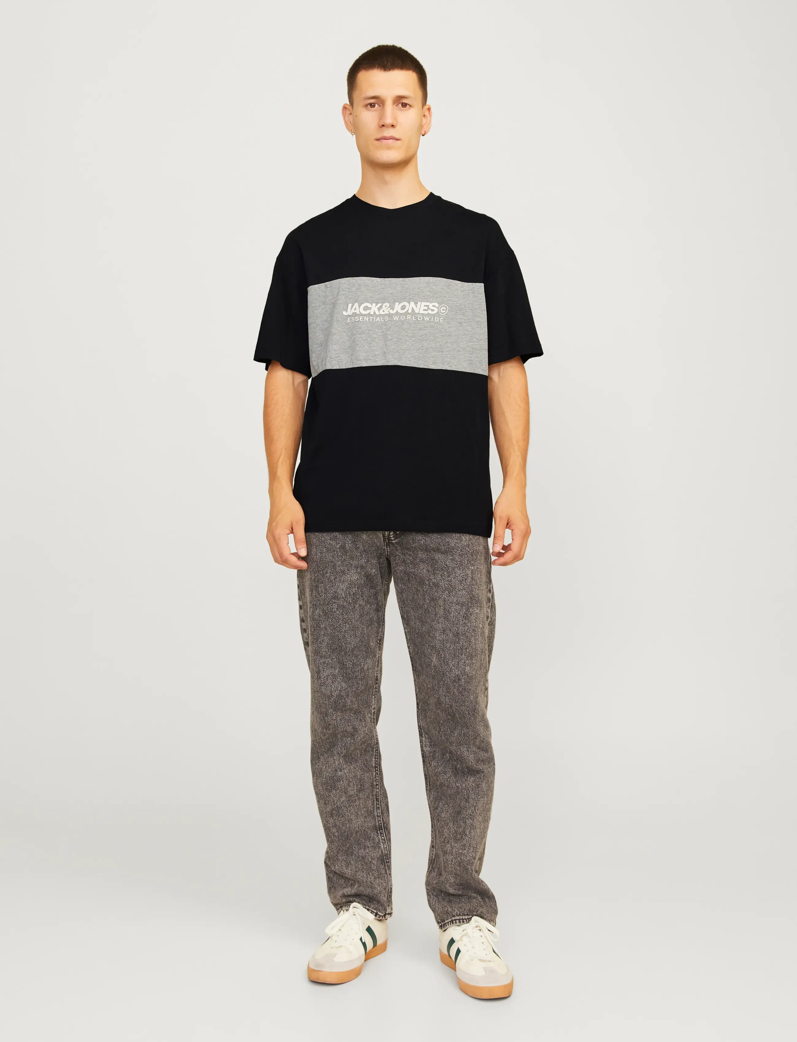 JACK & JONES Jjelegacy Blocking Tee Ss O-Neck Noos t-shirts herr – bild 6