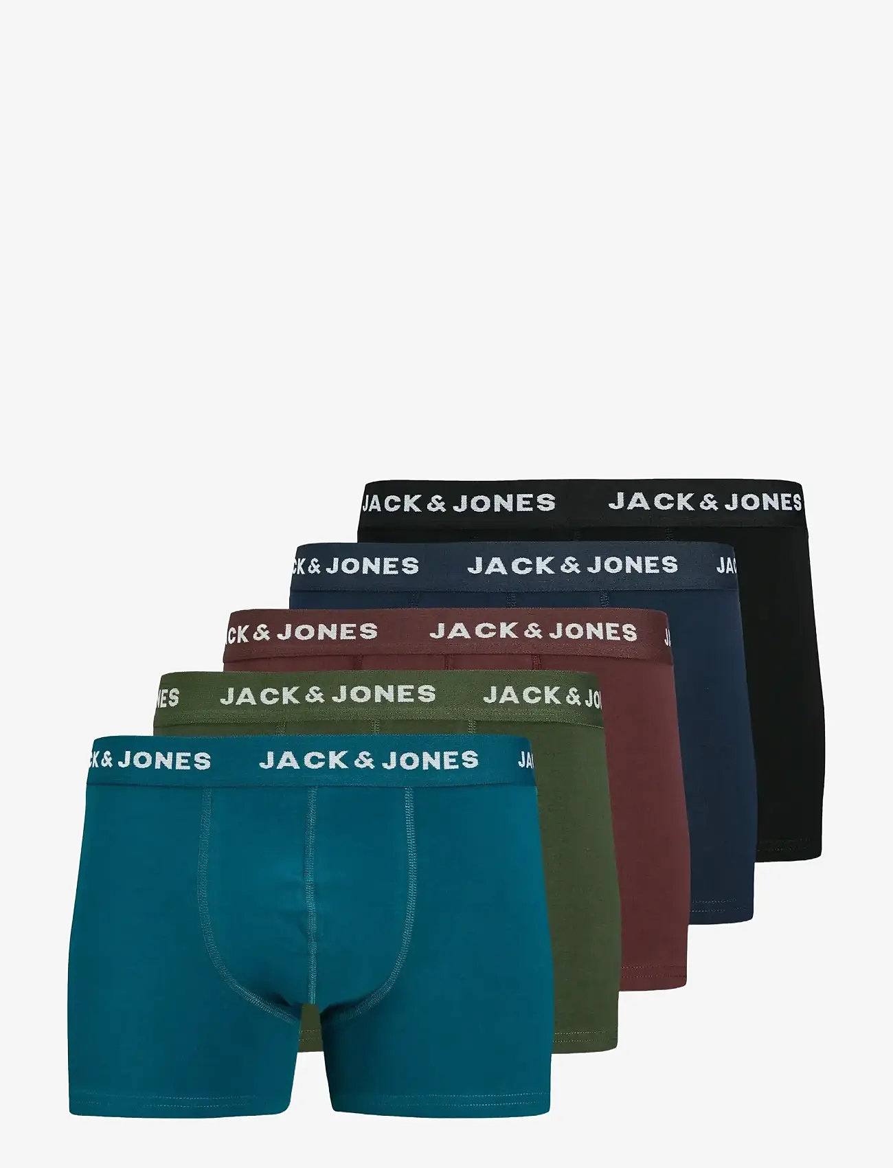 Jack & Jones - JACTEO SOLID TRUNKS 5 PACK - navy blazer - 0