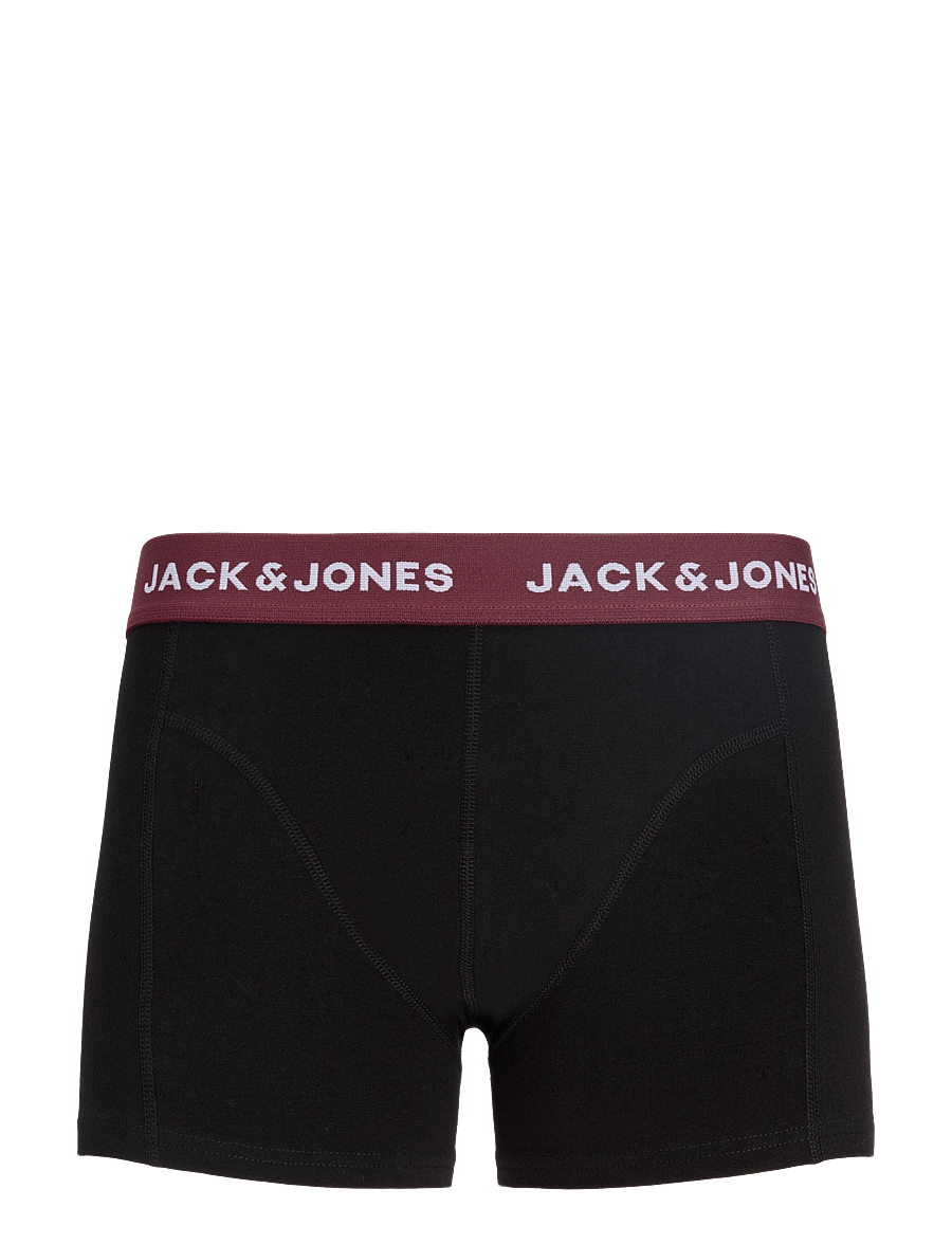 Jack & Jones - JACOLIVER SOLID TRUNKS 5 PACK BOX - enge boxershorts - black - 1
