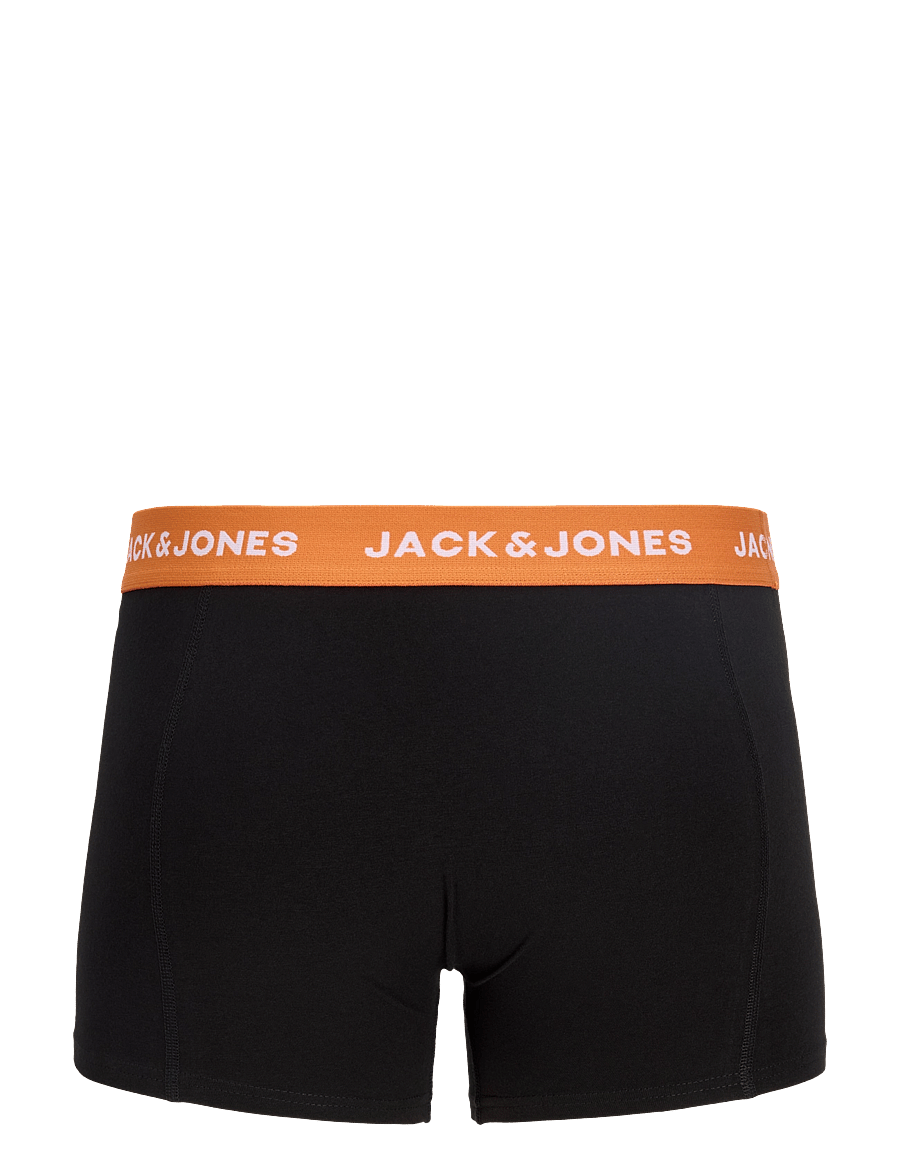 Jack & Jones - JACOLIVER SOLID TRUNKS 5 PACK BOX - black - 2