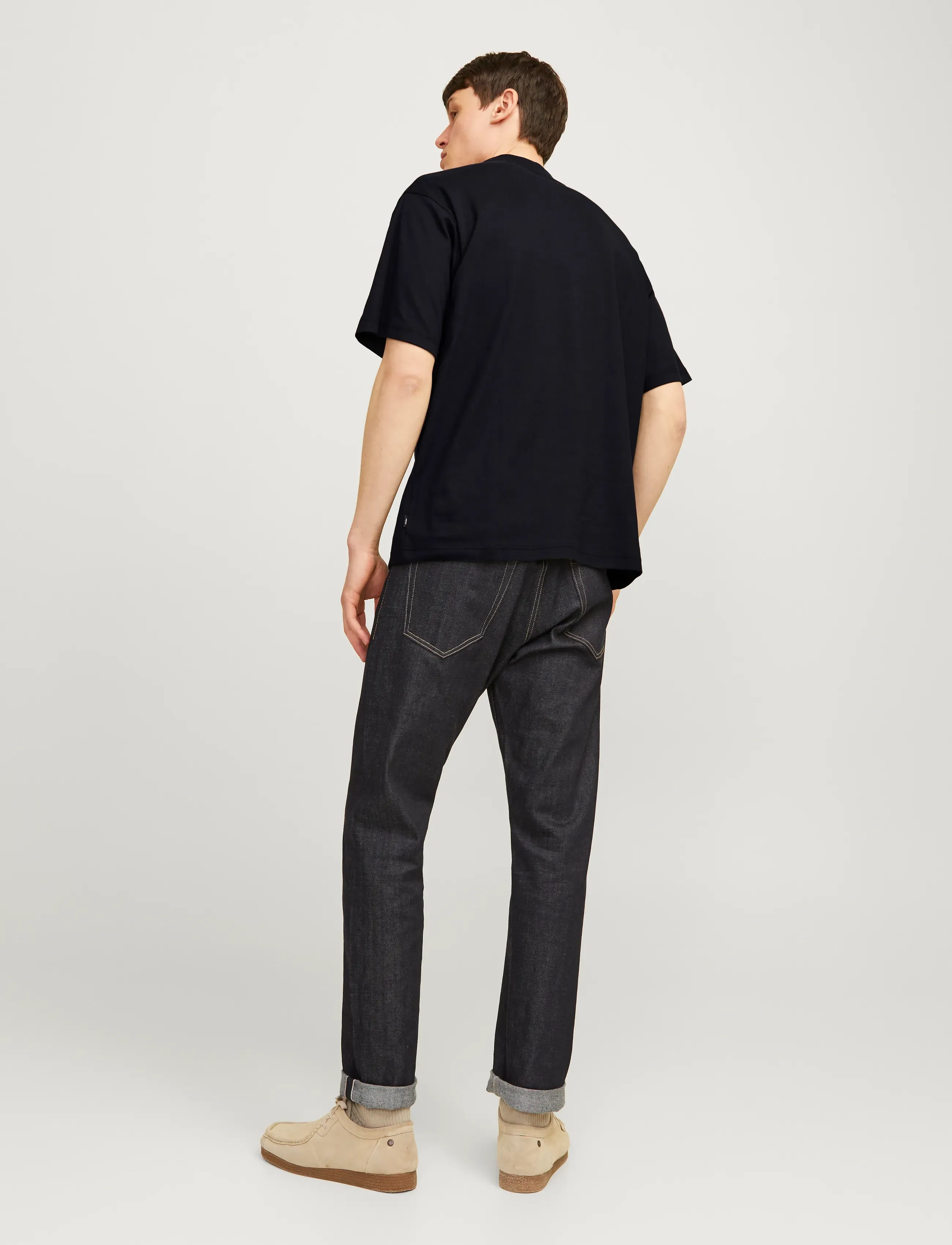 Jack & Jones - JPRBLACHAD BRANDING SS CREW NECK TEE SN - kurzärmelig - black - 2