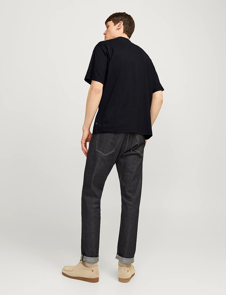 Jack & Jones - JPRBLACHAD BRANDING SS CREW NECK TEE SN - kurzärmelig - black - 2
