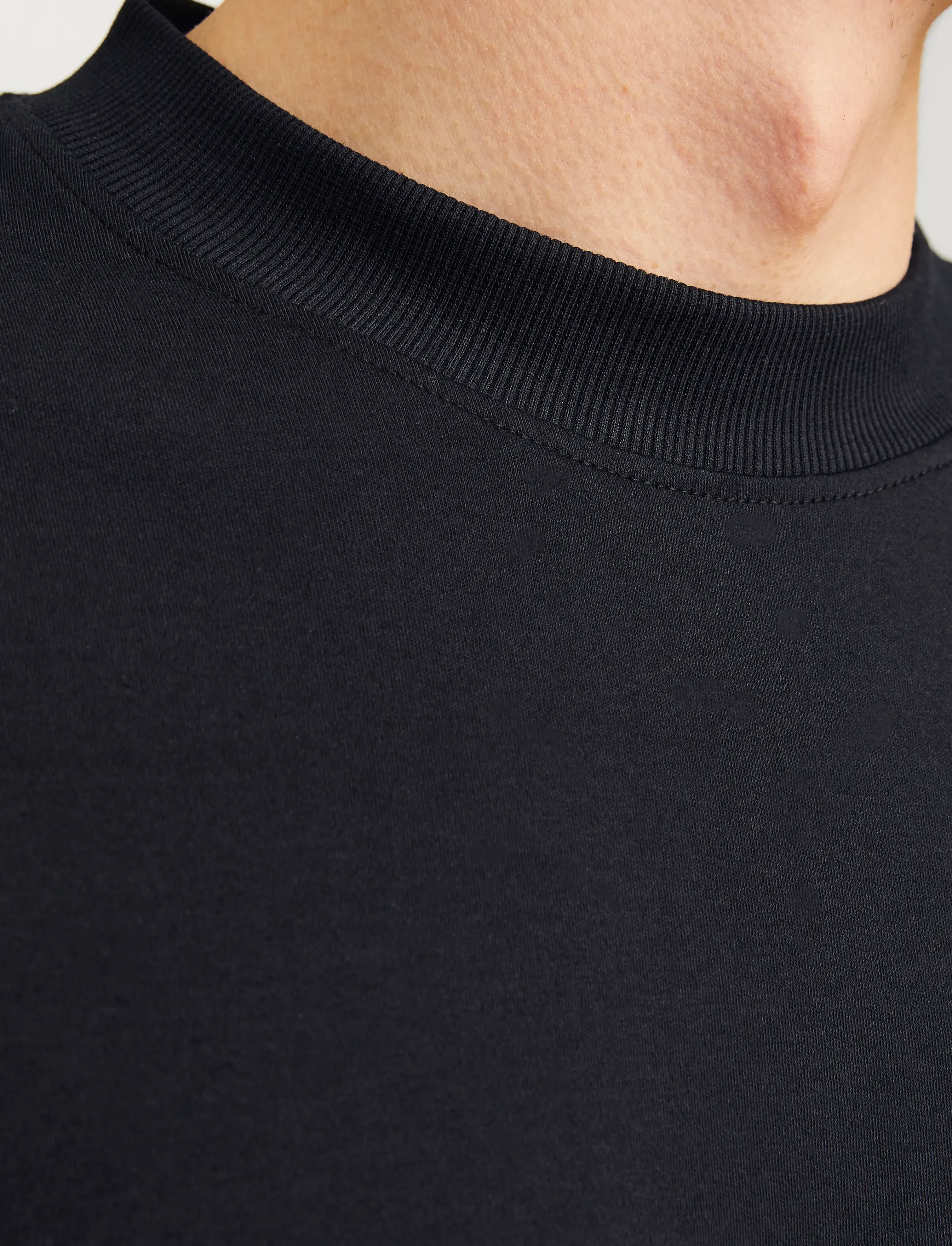 Jack & Jones - JPRBLACHAD BRANDING SS CREW NECK TEE SN - kurzärmelig - black - 5