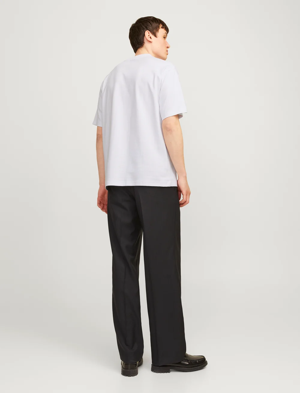 Jack & Jones - JPRBLACHAD BRANDING SS CREW NECK TEE SN - kortærmede t-shirts - bright white - 2
