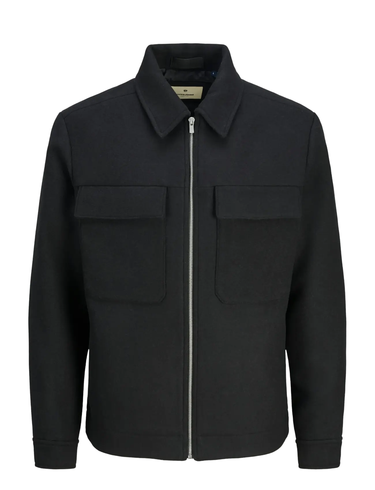 JACK & JONES Jprccrussel Wolle Blend Jacke Sn Schwarz - XL - Herren