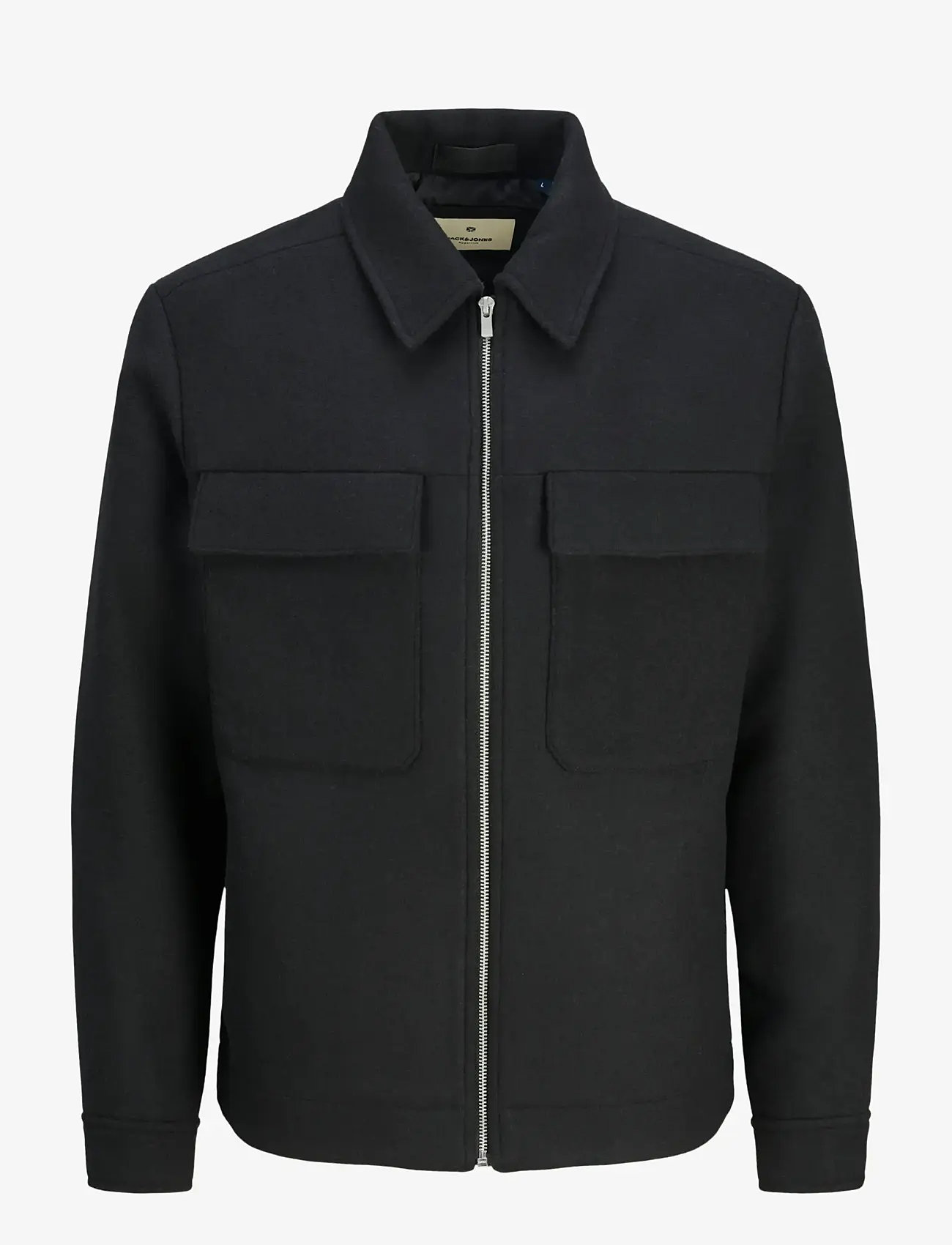 Jack & Jones - JPRCCRUSSEL WOOL BLEND JACKET SN - efterårsjakker - black - 0