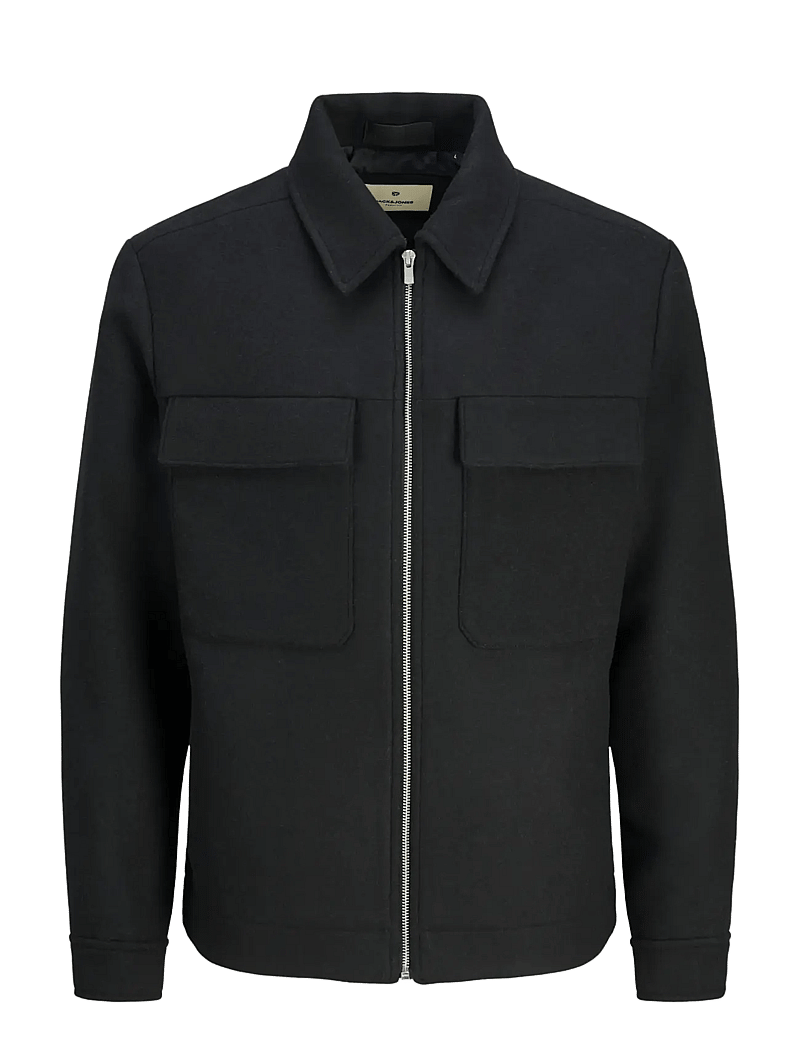 Jack & Jones - JPRCCRUSSEL WOOL BLEND JACKET SN - jacken - black - 1