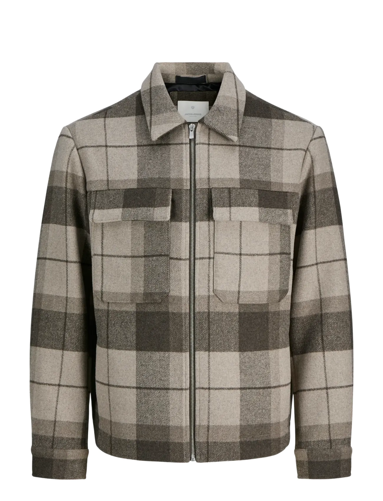 JACK & JONES Jprccrussel Wolle Blend Jacke Sn Grau - XXL - Herren