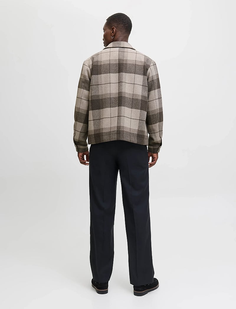 Jack & Jones - JPRCCRUSSEL WOOL BLEND JACKET SN - vinterjakker - brindle - 2