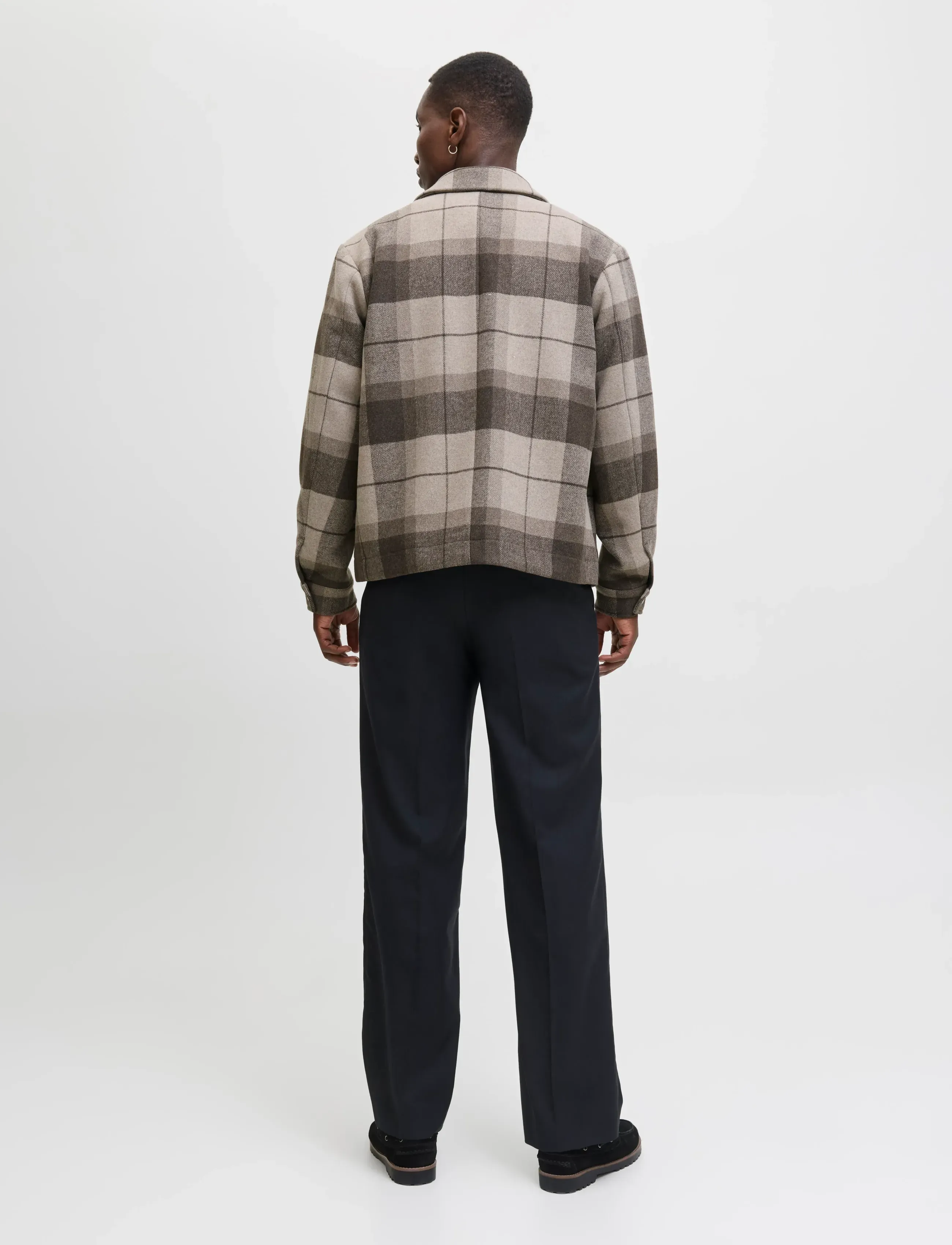 Jack & Jones - JPRCCRUSSEL WOOL BLEND JACKET SN - Üleriided - brindle - 2