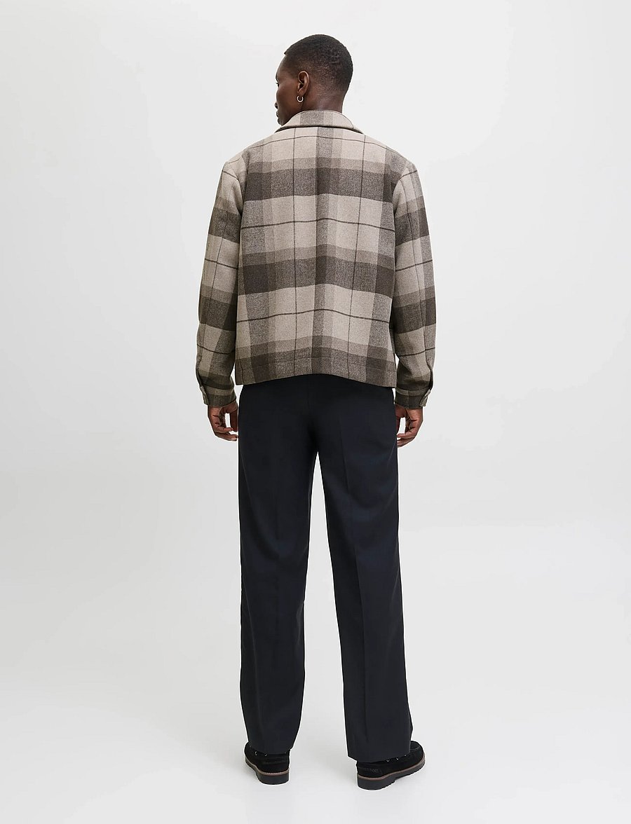 Jack & Jones - JPRCCRUSSEL WOOL BLEND JACKET SN - jacken - brindle - 2