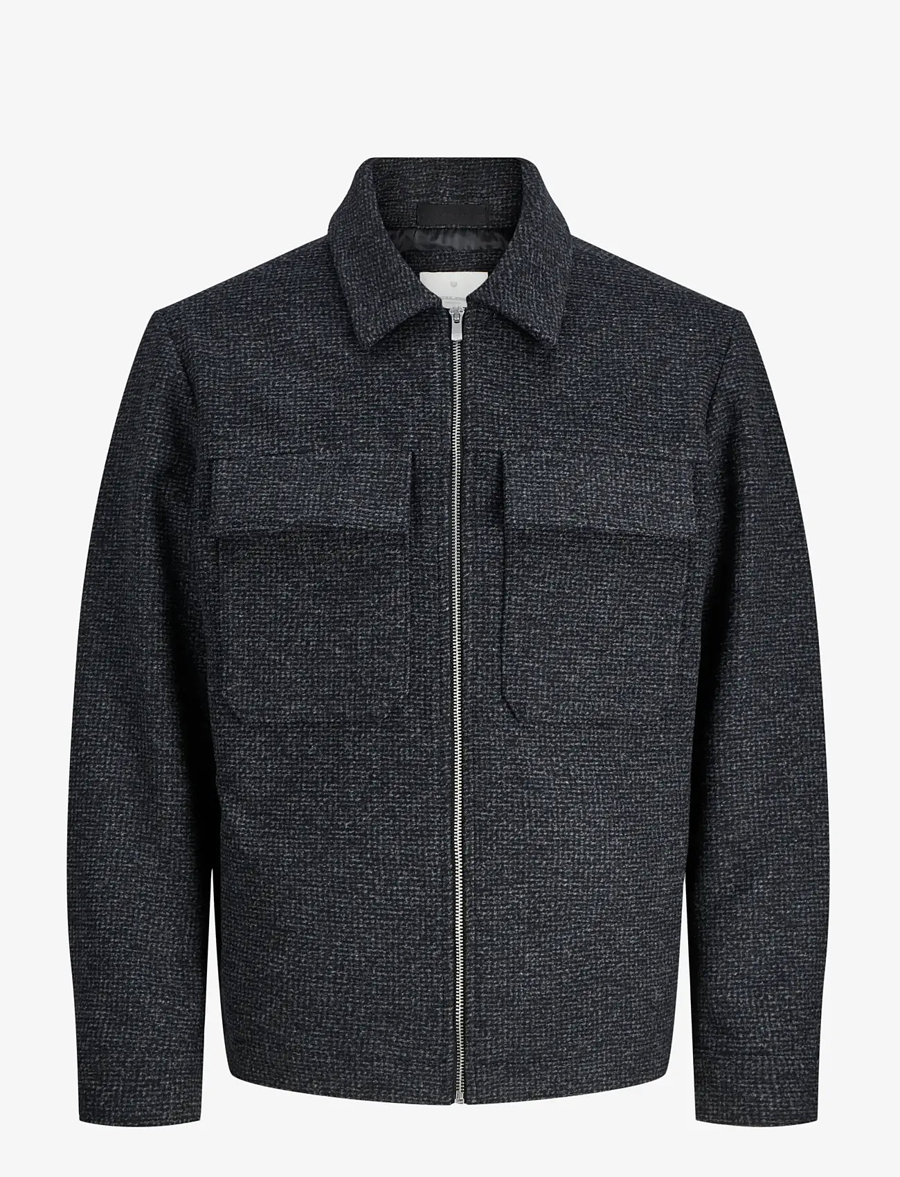 Jack & Jones - JPRBLURUSSEL WOOL BLEND JACKET SN - takit - charcoal gray - 1