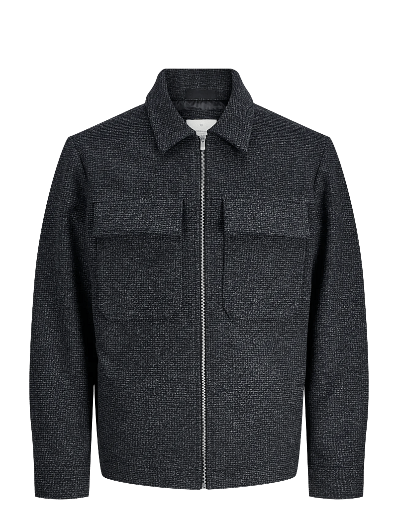 Jack & Jones - JPRCCRUSSEL WOOL BLEND JACKET SN - jacken - charcoal gray - 1