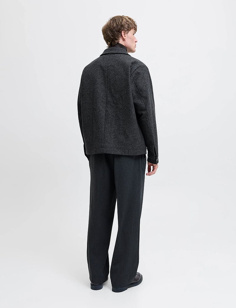 Jack & Jones - JPRCCRUSSEL WOOL BLEND JACKET SN - jacken - charcoal gray - 2
