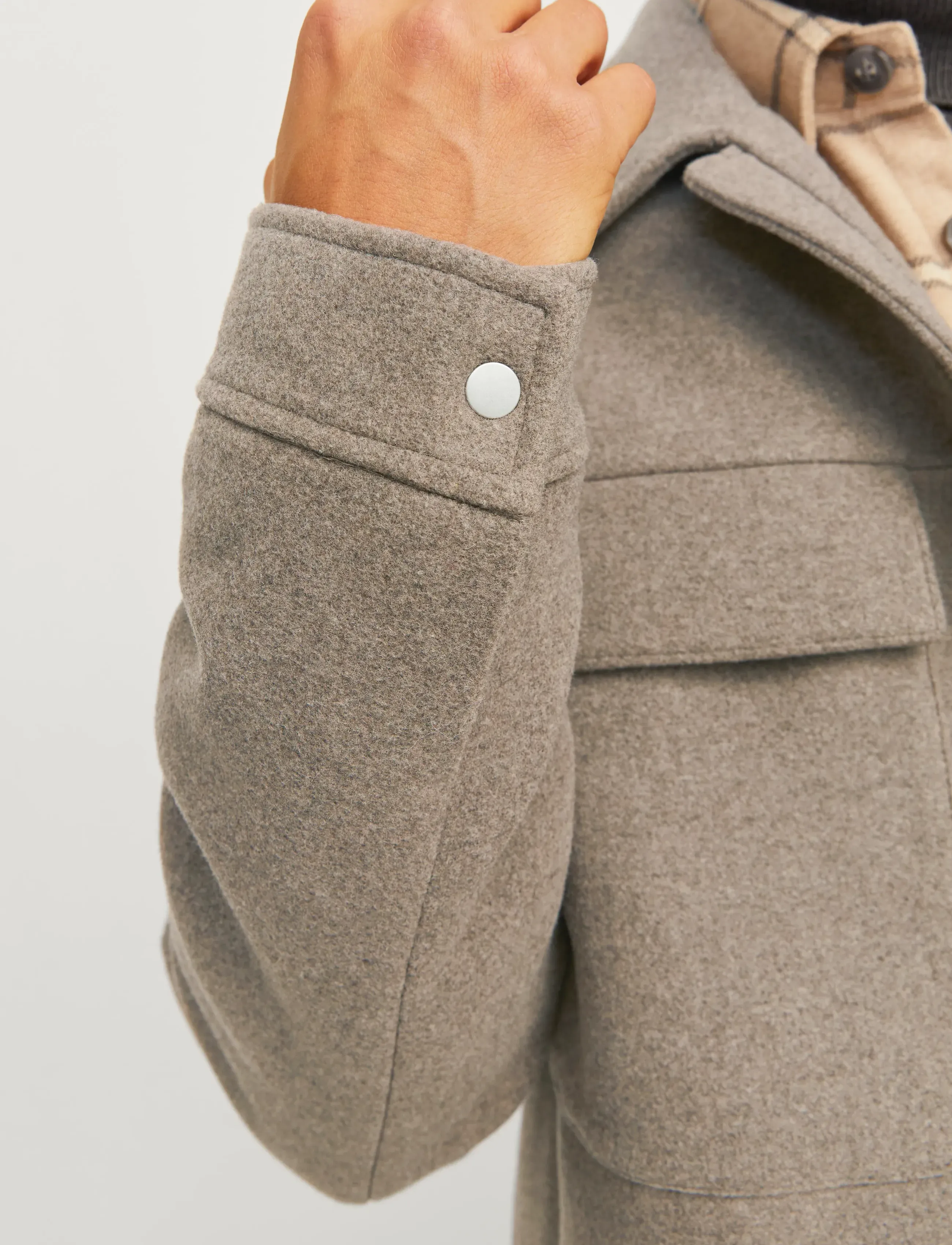 Jprccrussel Wool Blend Jacket Sn 6