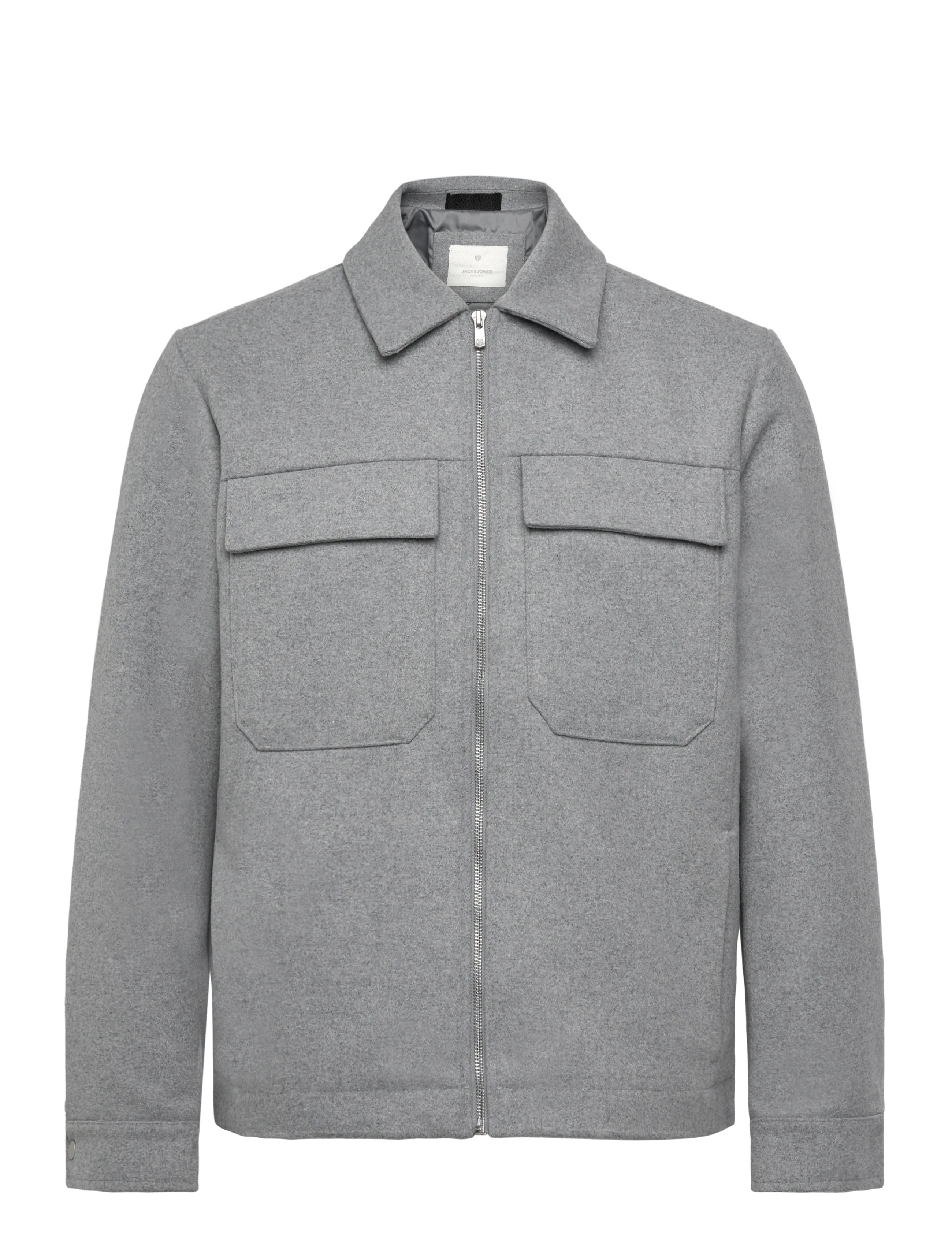 Jack & Jones Jprccrussel Wool Blend Jacket Sn, XXL, Grey, Jakker > Uldjakker, Herre