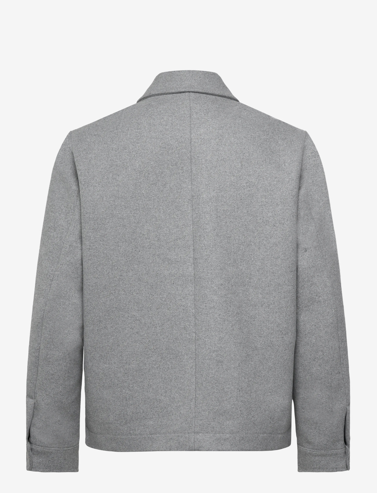 Jack & Jones - JPRCCRUSSEL WOOL BLEND JACKET SN - efterårsjakker - light grey melange - 1
