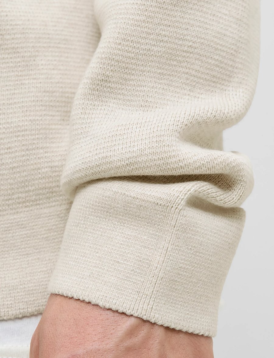 Jack & Jones - JPRBLAMILANO STITCH KNIT HALF ZIP SN - pullover mit halbem reißverschluss - cloud dancer - 4