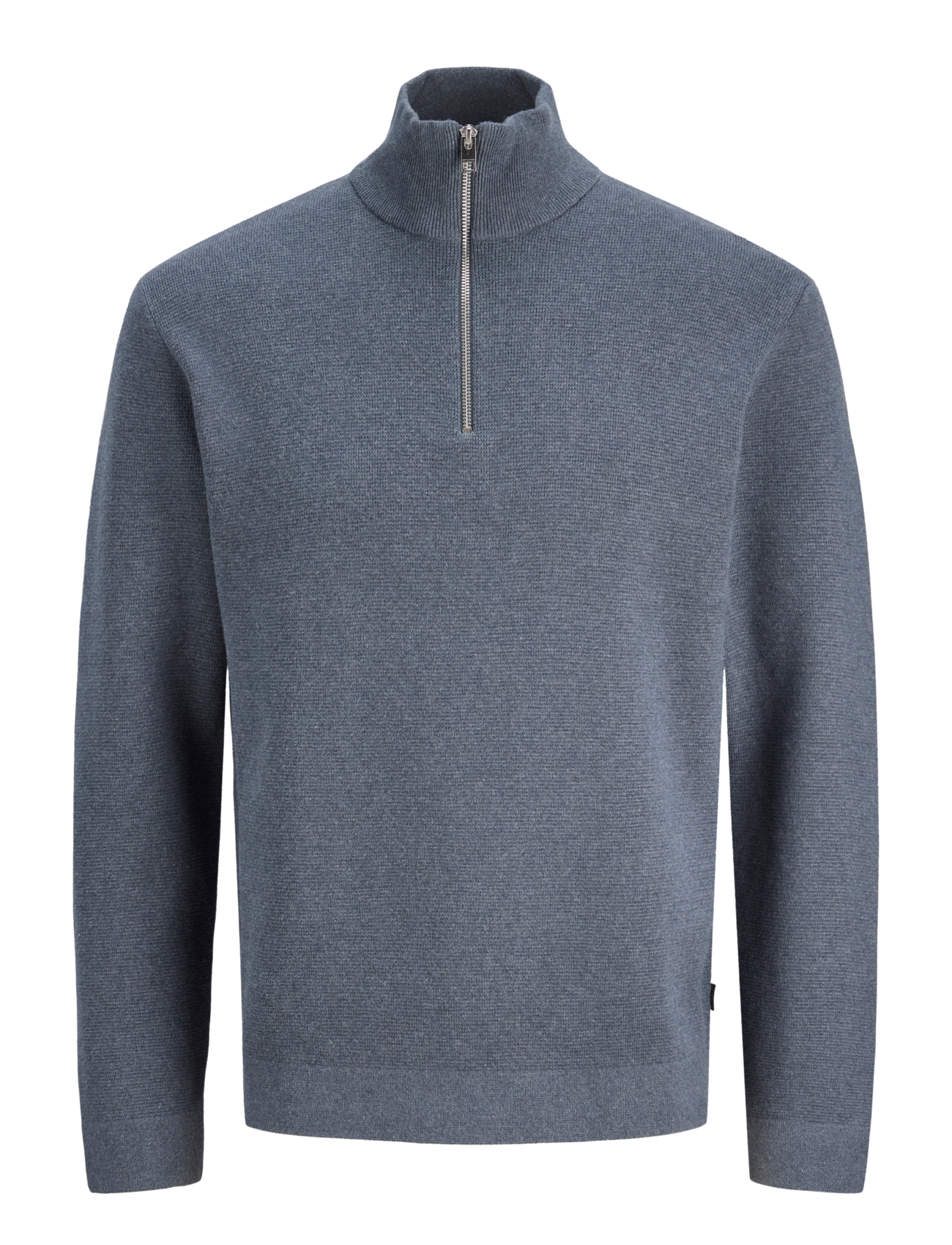 Jack & Jones JPRBLAMILANO STITCH KNIT HALF ZIP SN - Kleidung - TURBULENCE / blue